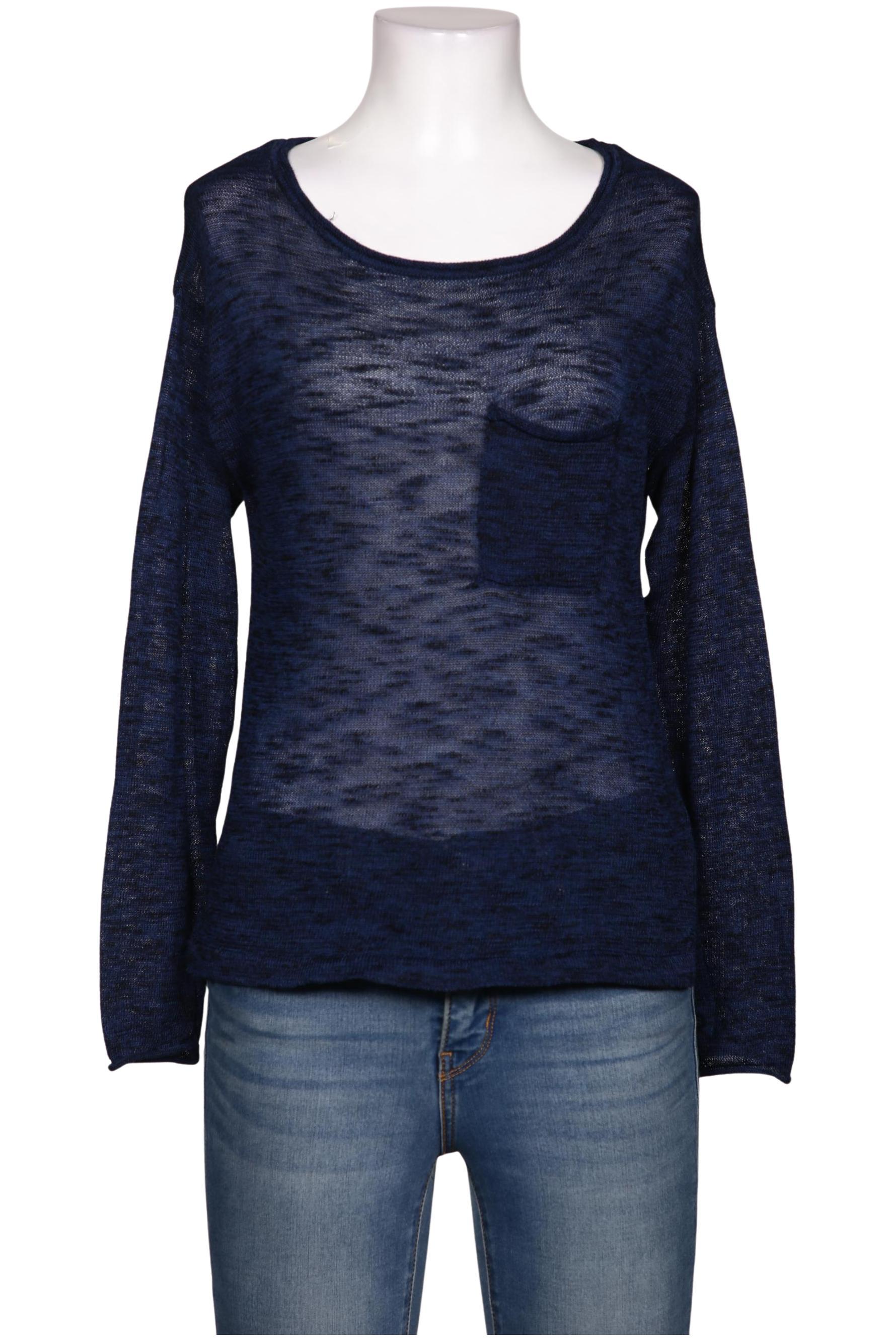 

H&M Damen Pullover, marineblau, Gr. 34