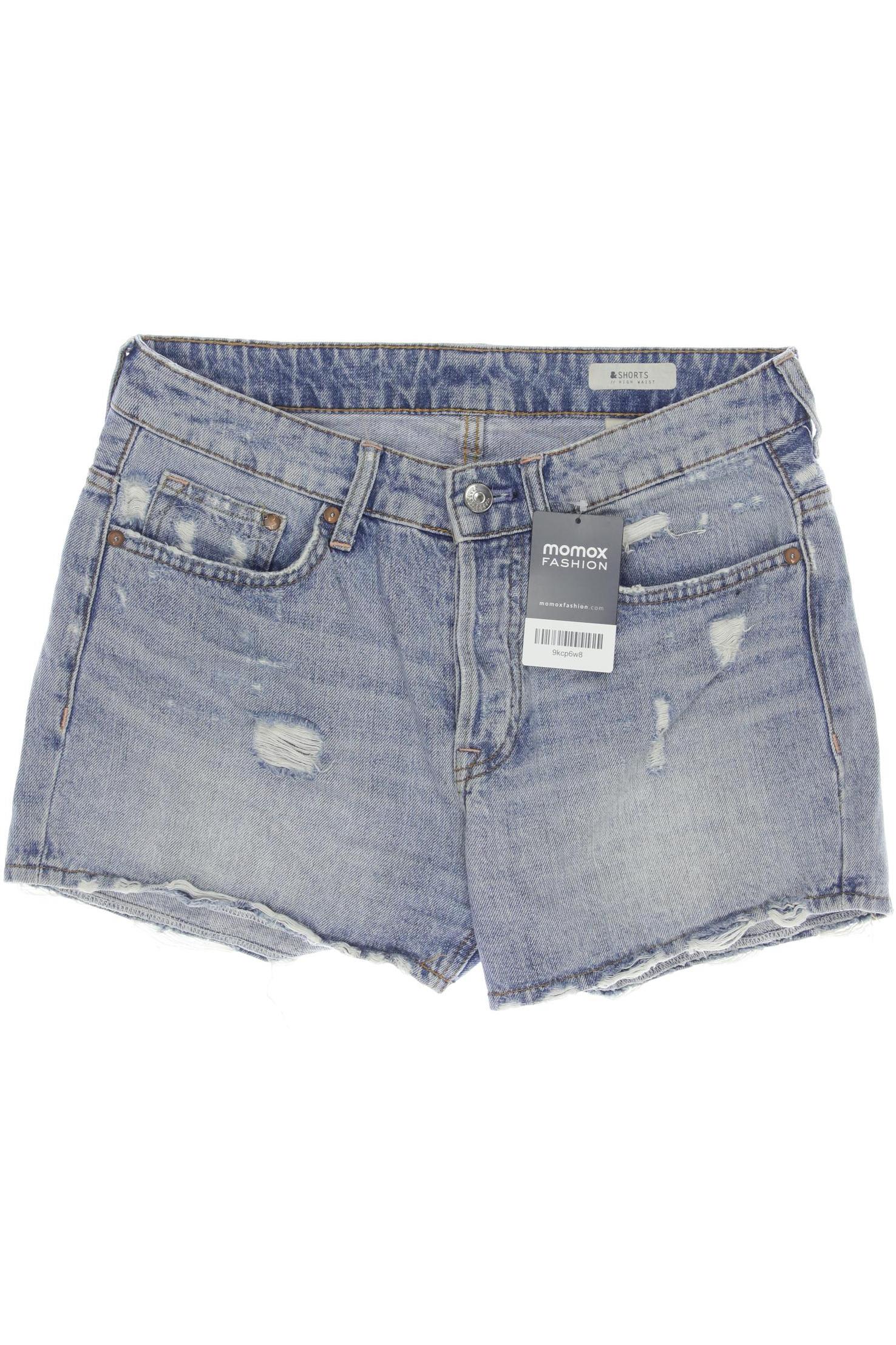 

H&M Damen Shorts, hellblau, Gr. 38