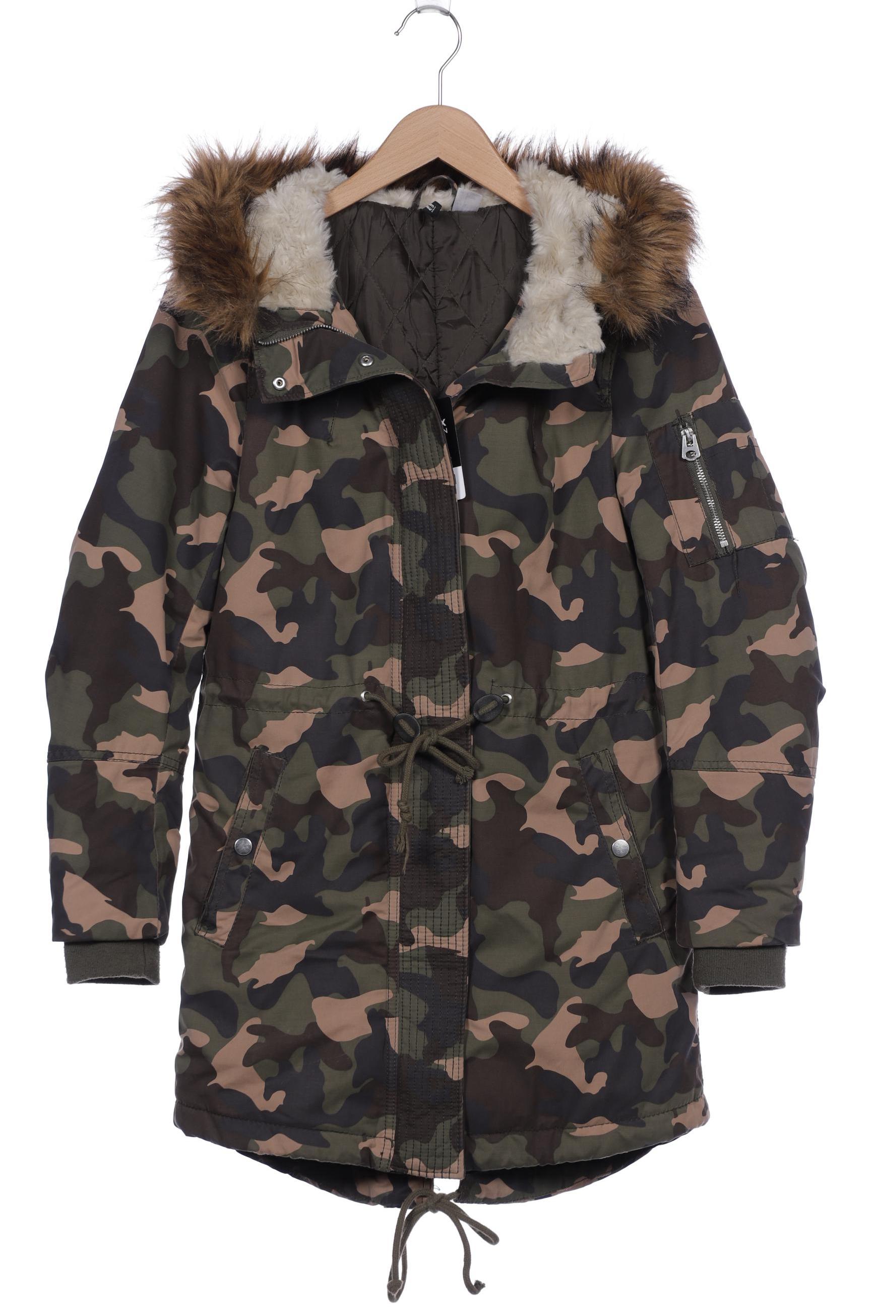 

H&M Damen Mantel, grün