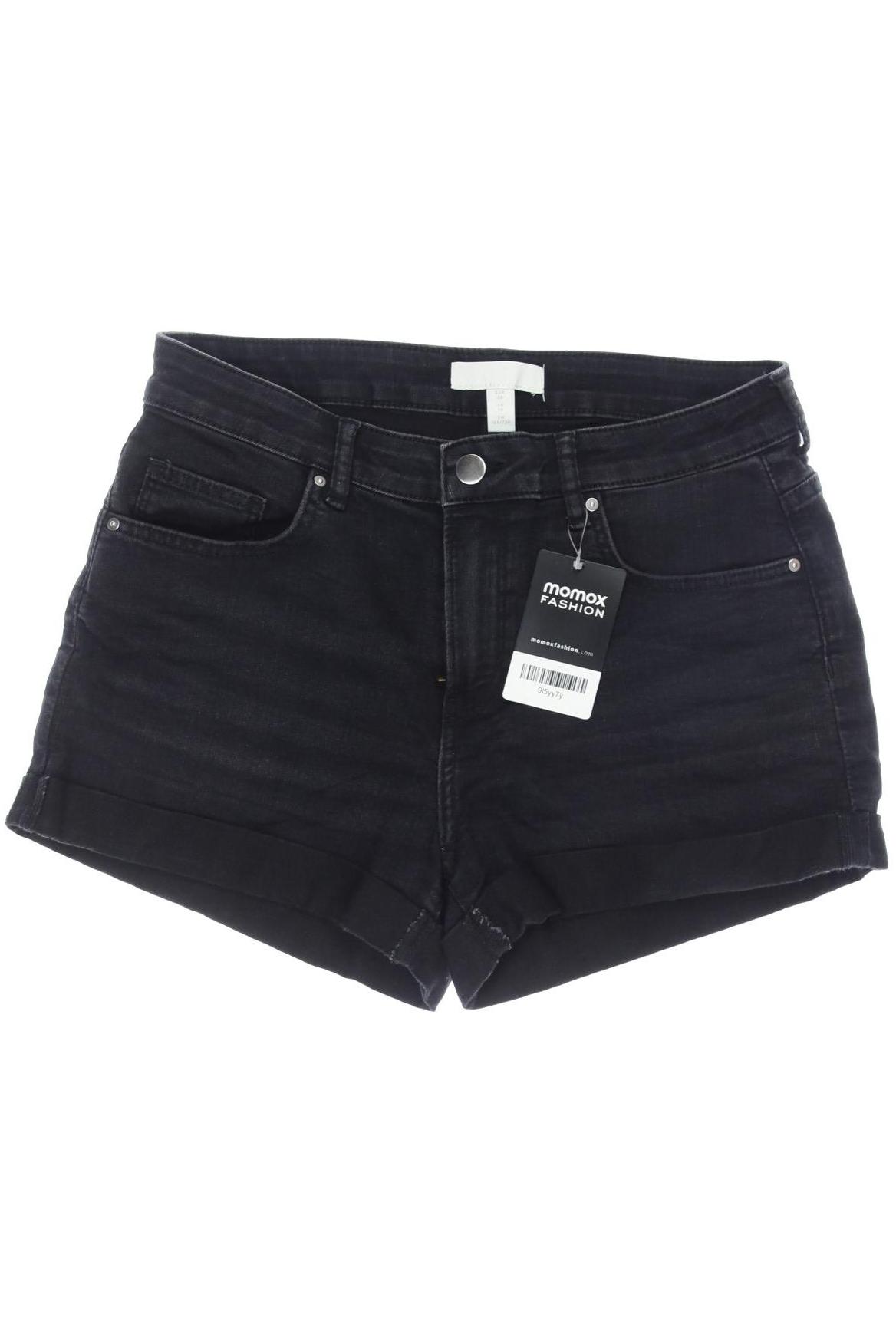 

H&M Damen Shorts, schwarz, Gr. 38