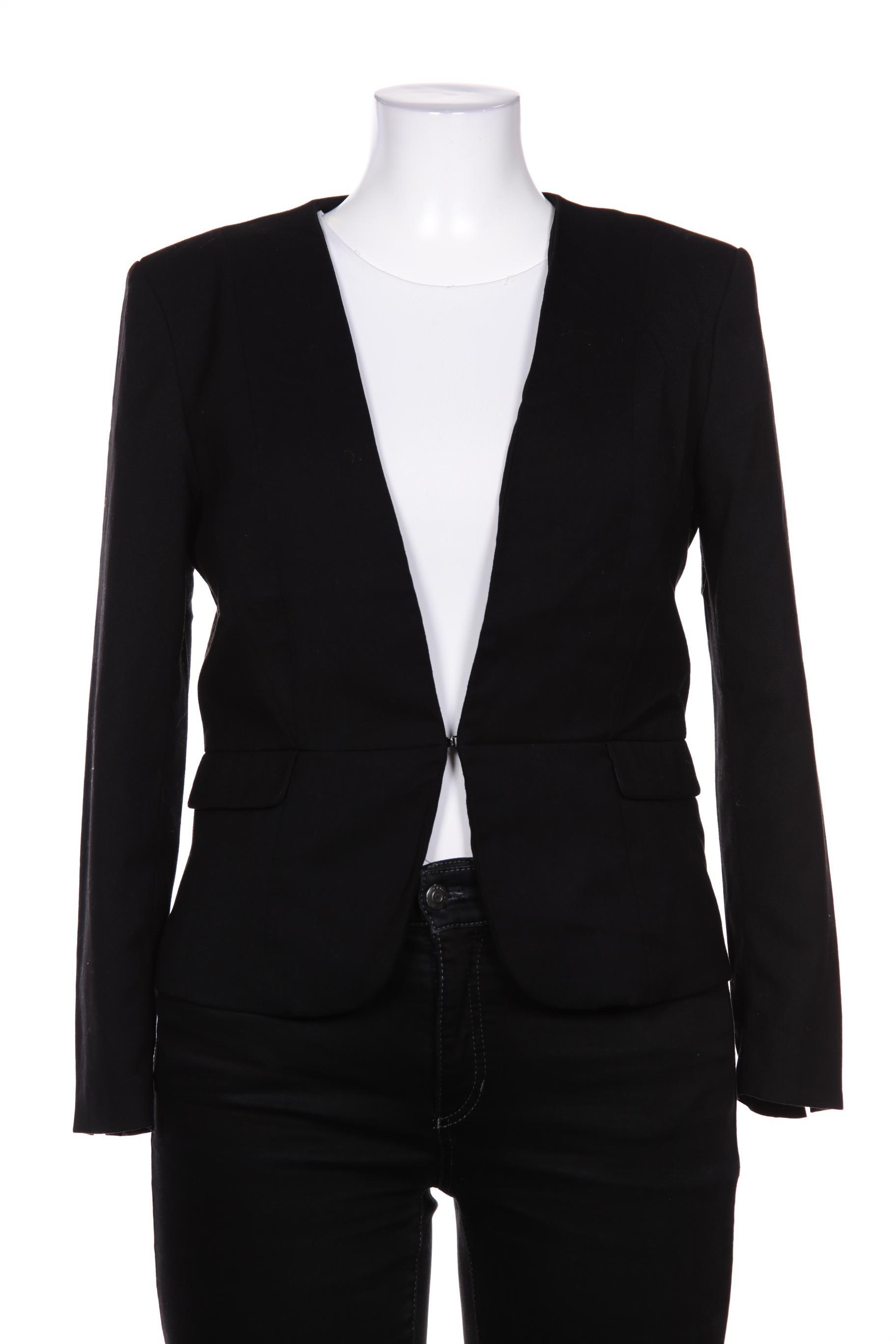 

H&M Damen Blazer, schwarz, Gr. 42