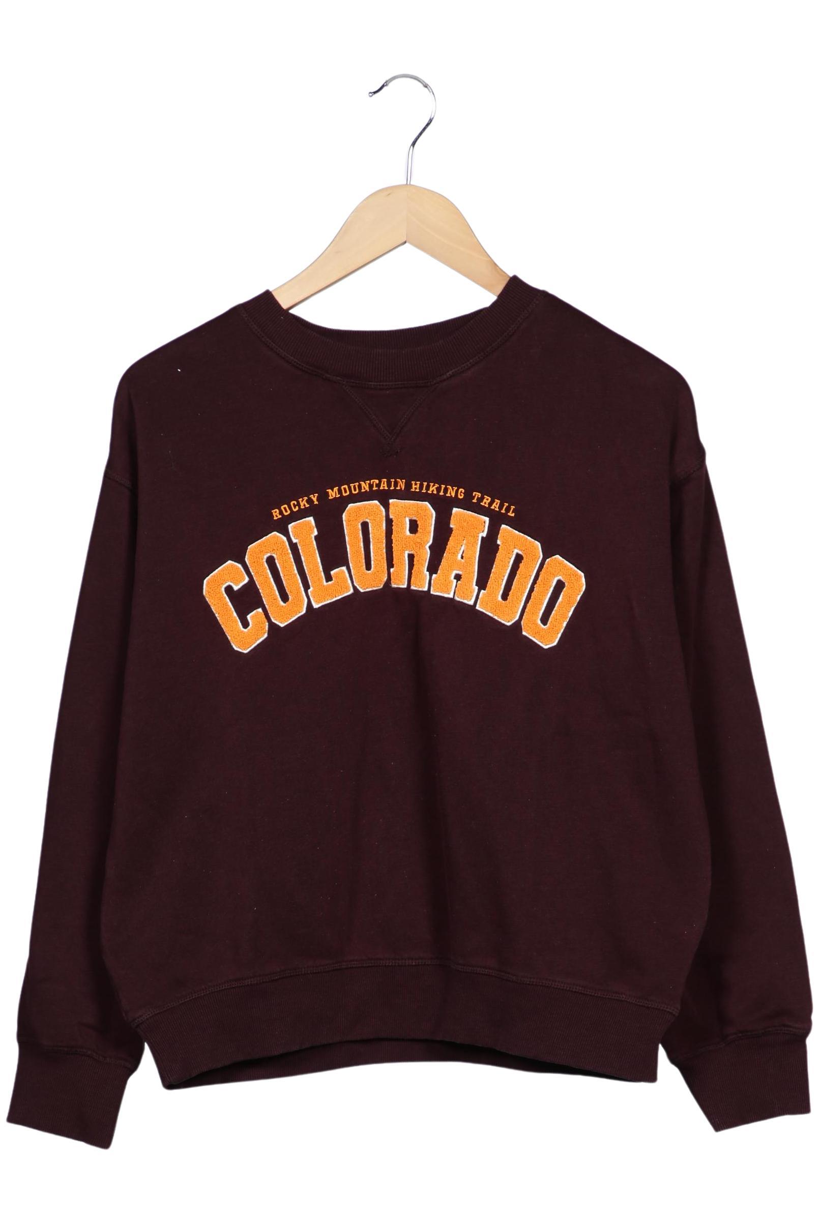 

H&M Damen Sweatshirt, bordeaux, Gr. 36