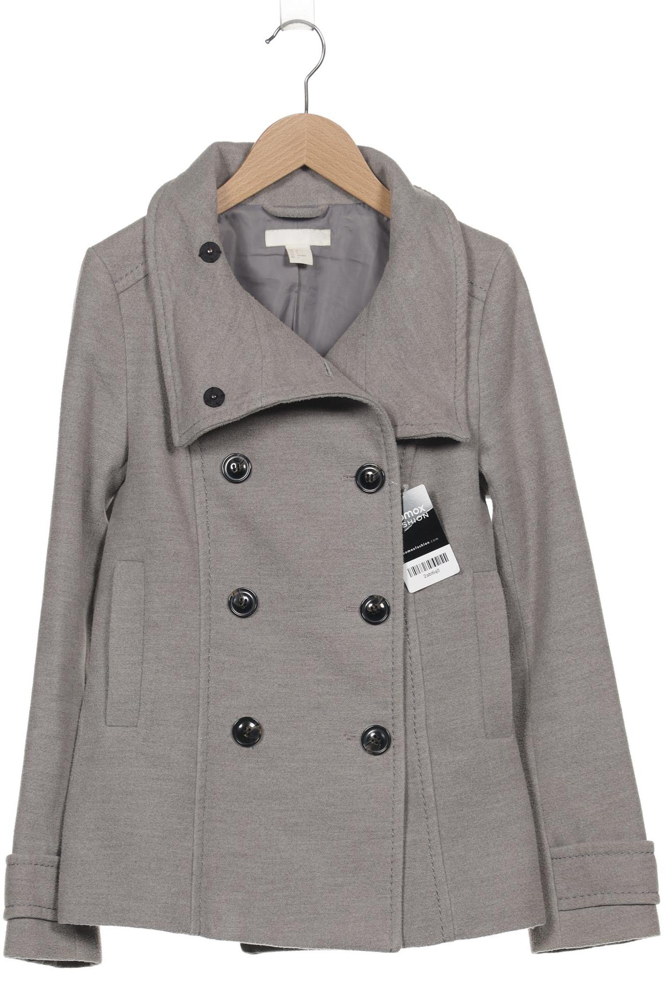 

H&M Damen Jacke, grau, Gr. 34