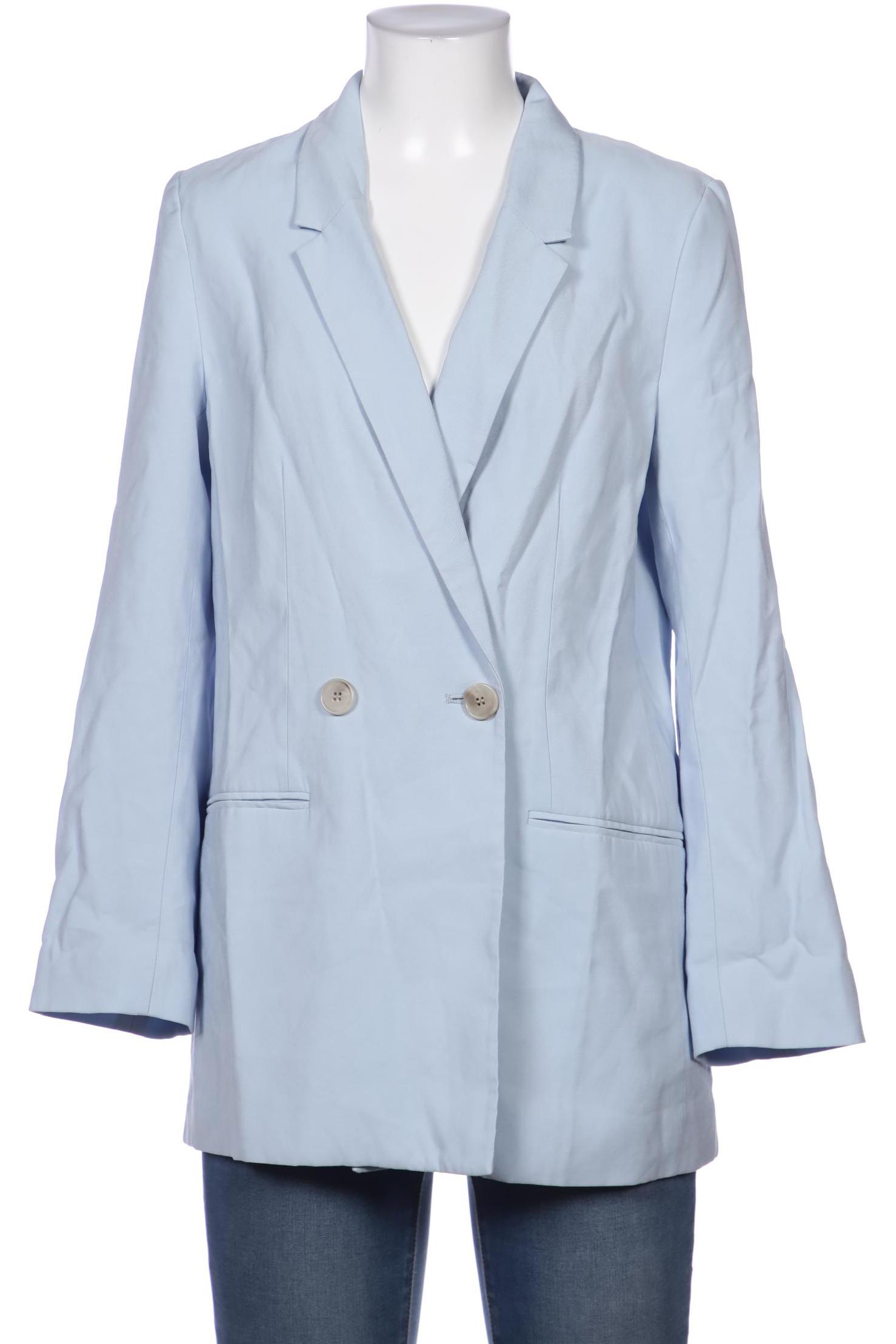 

H&M Damen Blazer, hellblau, Gr. 34