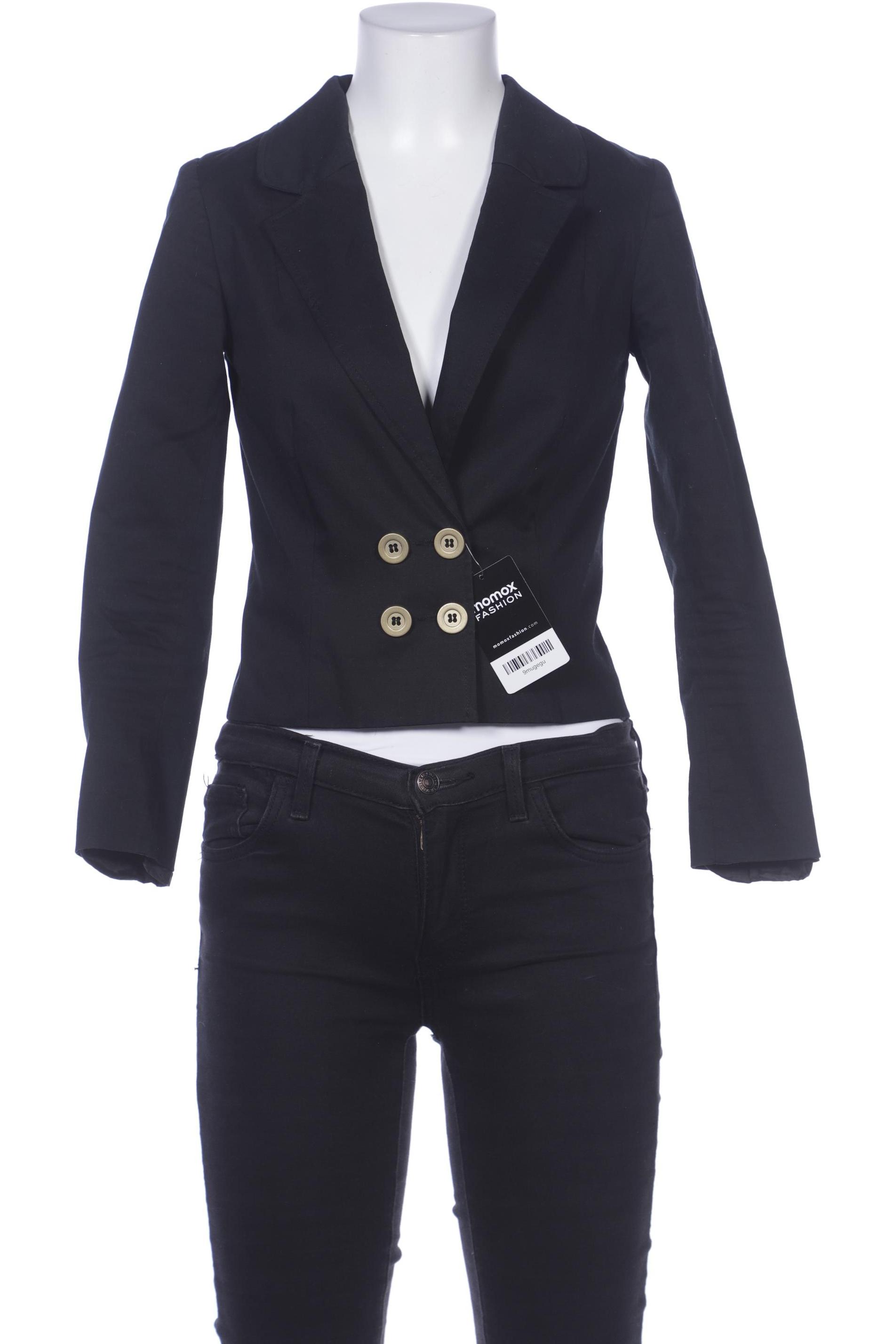 

H&M Damen Blazer, schwarz, Gr. 34