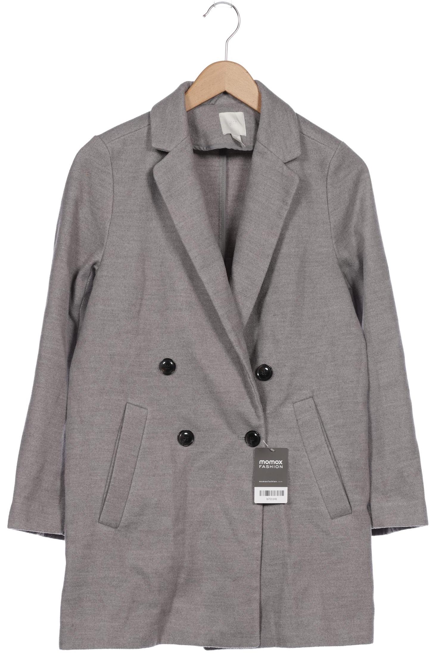 

H&M Damen Mantel, grau