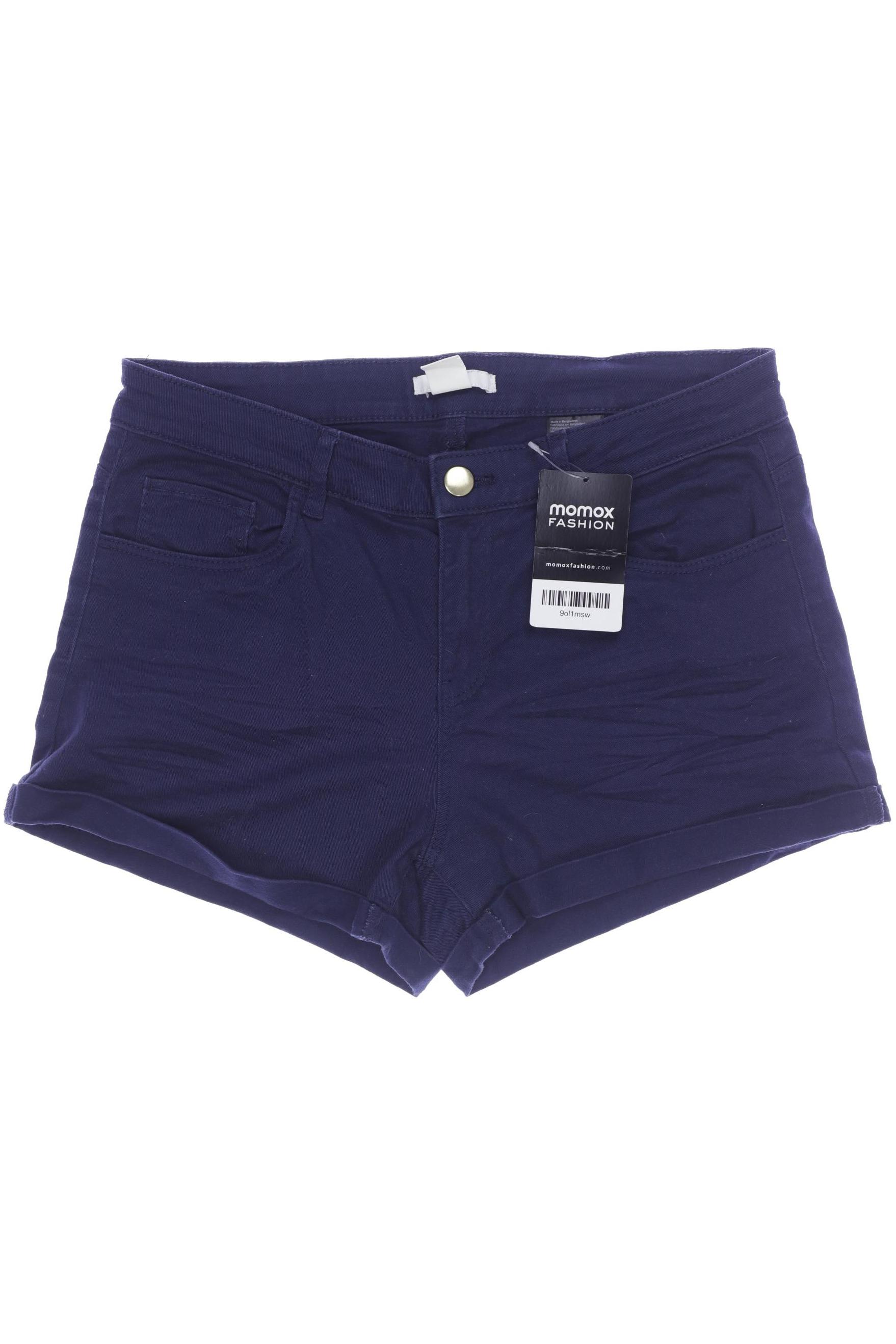 

H&M Damen Shorts, marineblau, Gr. 36