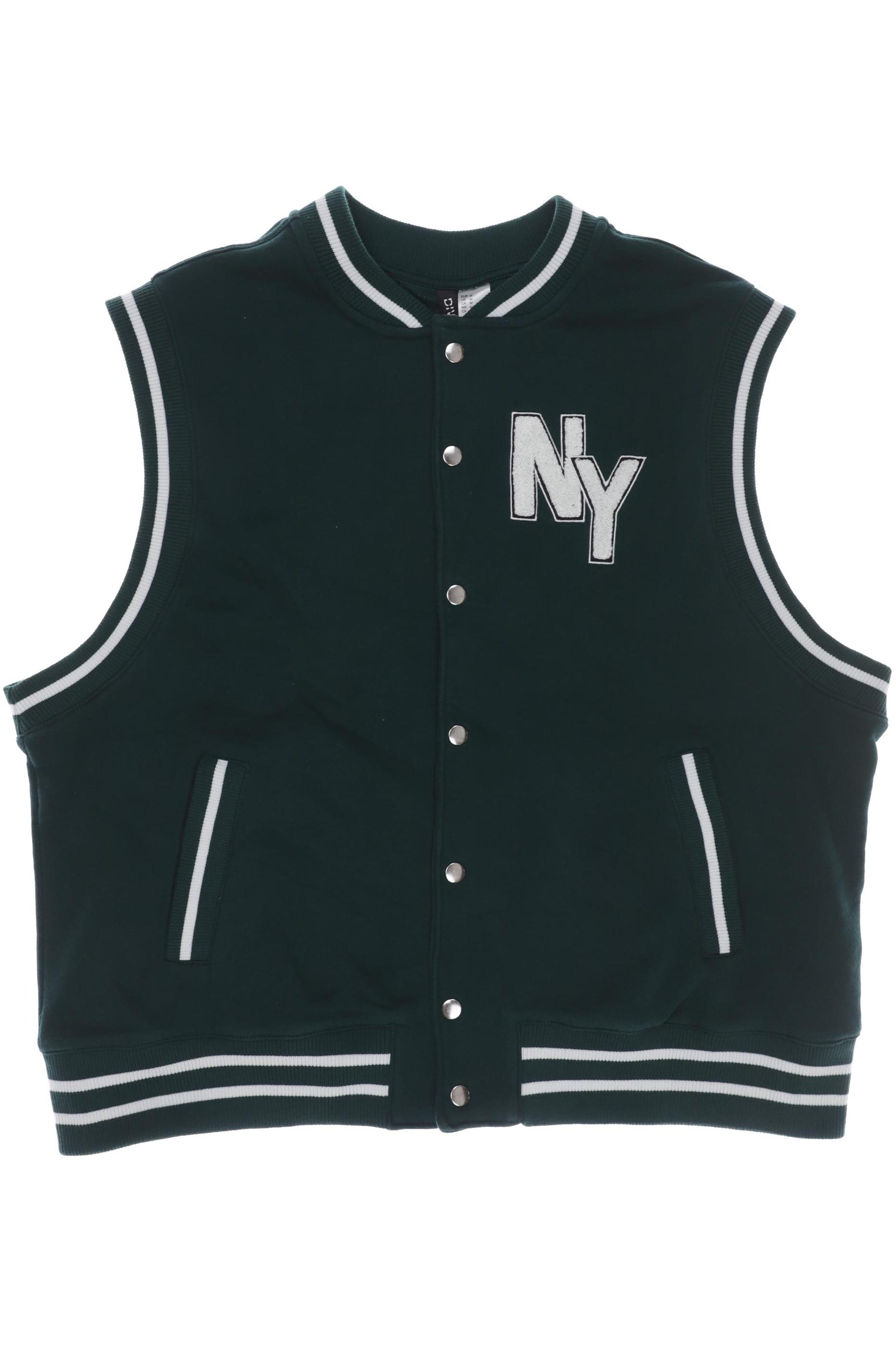 

H&M Damen Weste, grün, Gr. 38