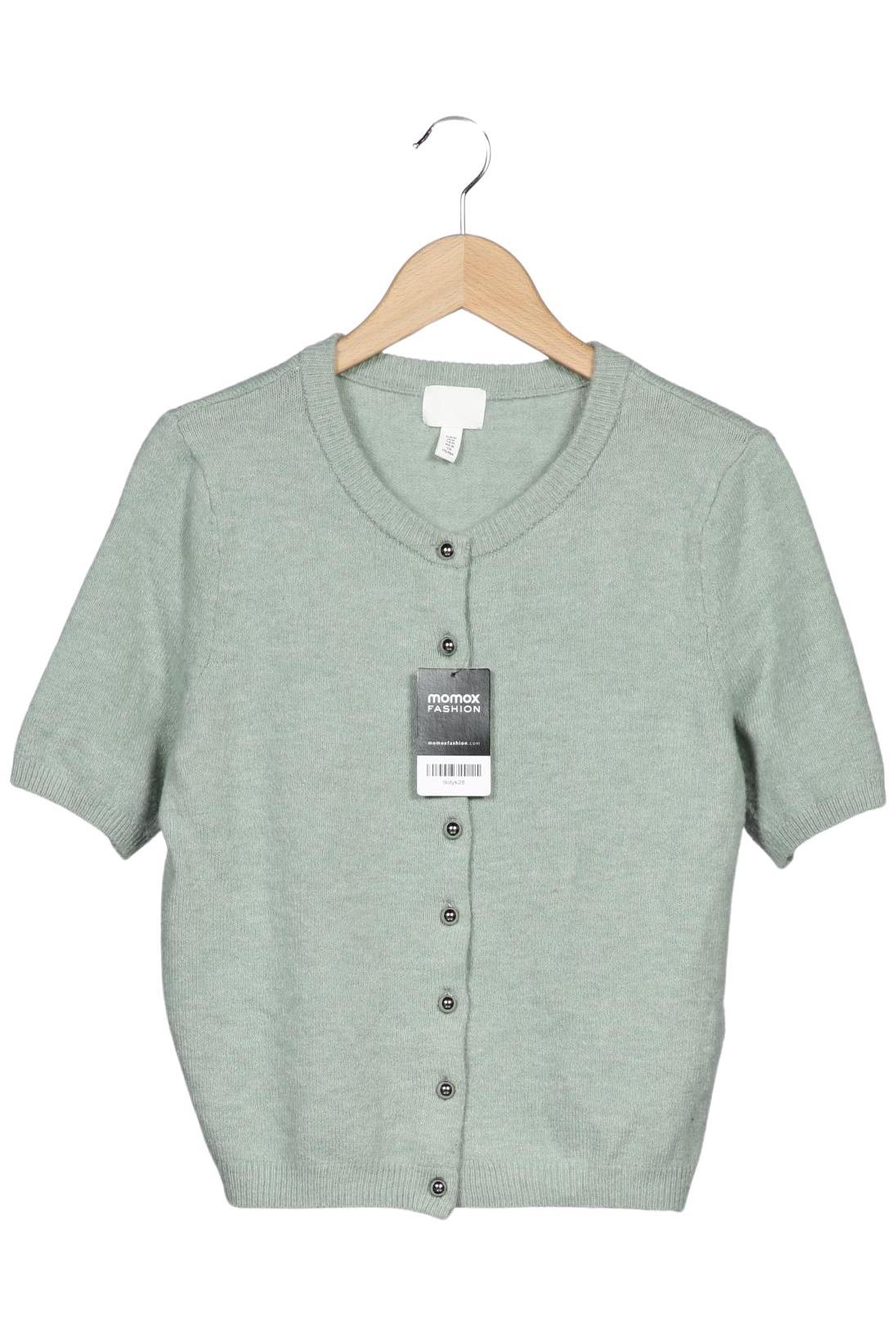 

H&M Damen Strickjacke, hellgrün, Gr. 38