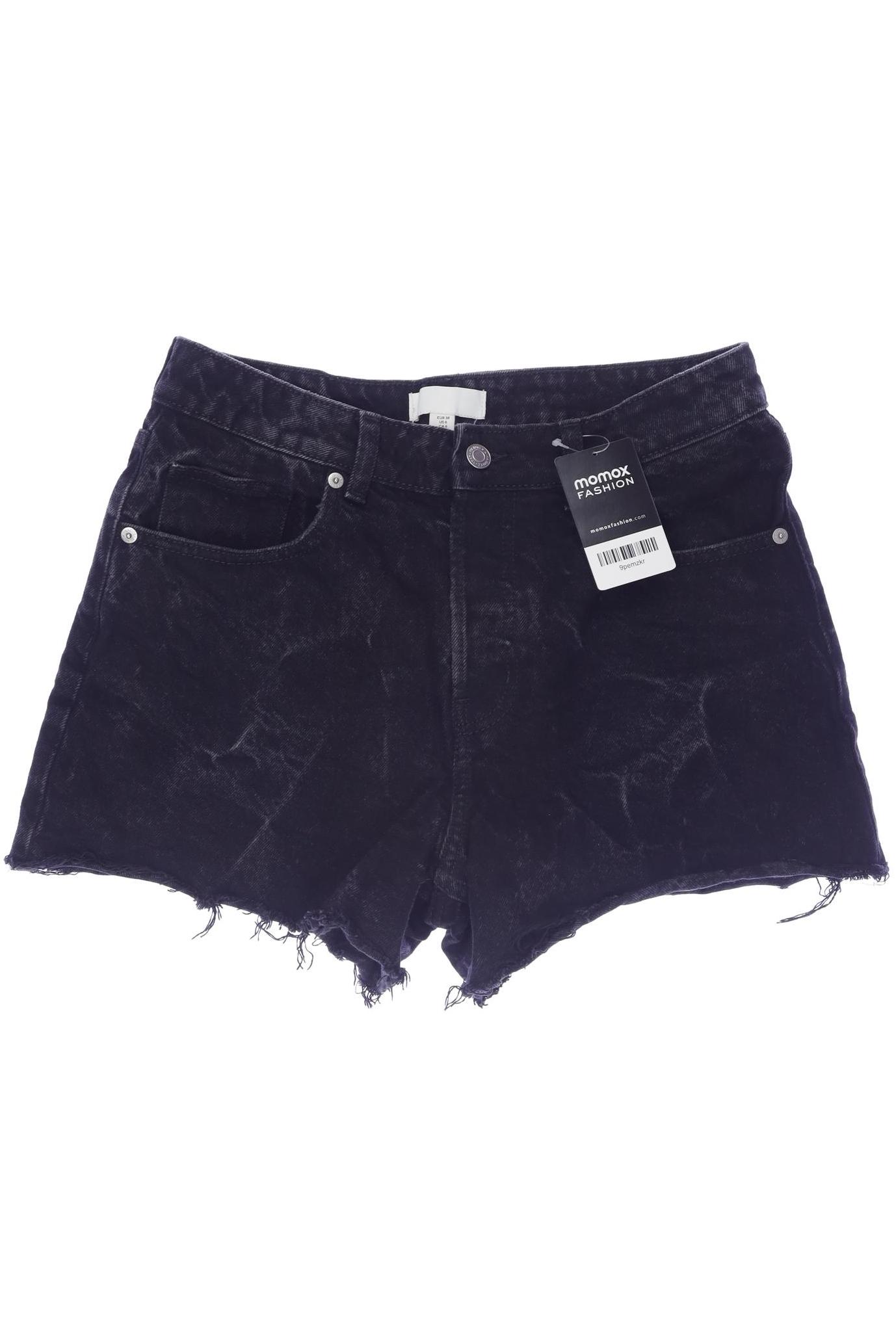 

H&M Damen Shorts, schwarz, Gr. 38