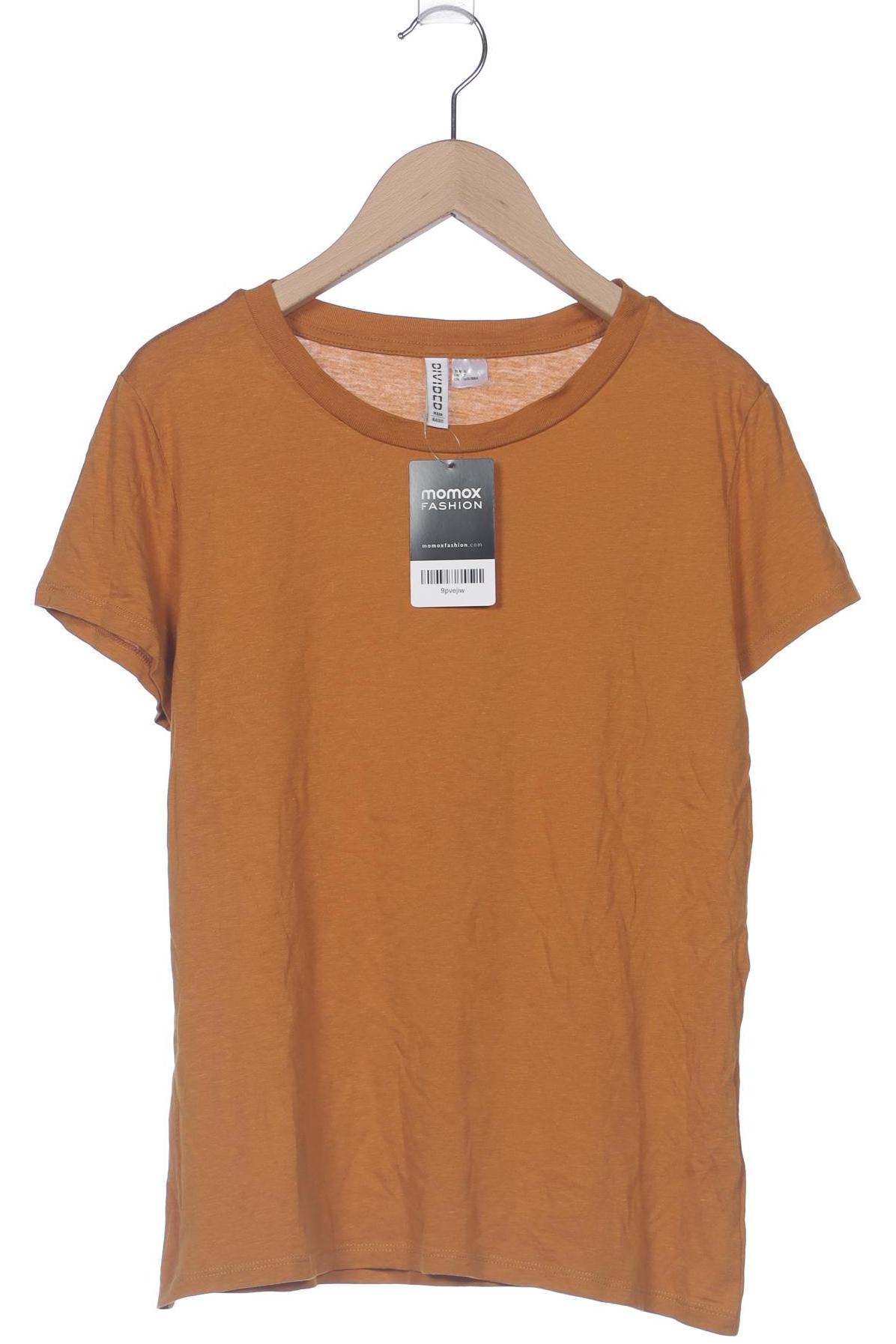 

H&M Damen T-Shirt, gelb, Gr. 36