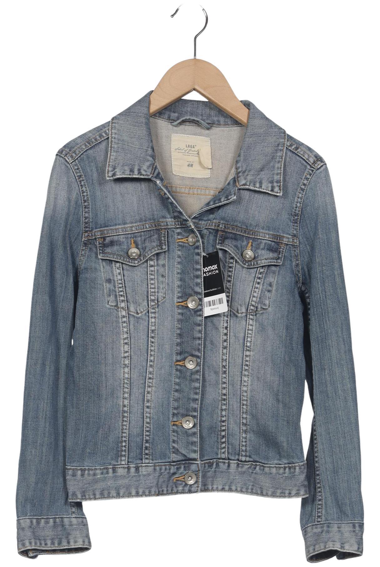 

H&M Damen Jacke, blau, Gr. 38