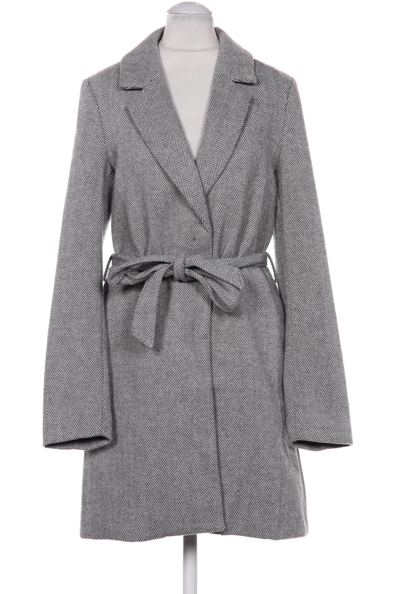 

H&M Damen Mantel, grau, Gr. 36
