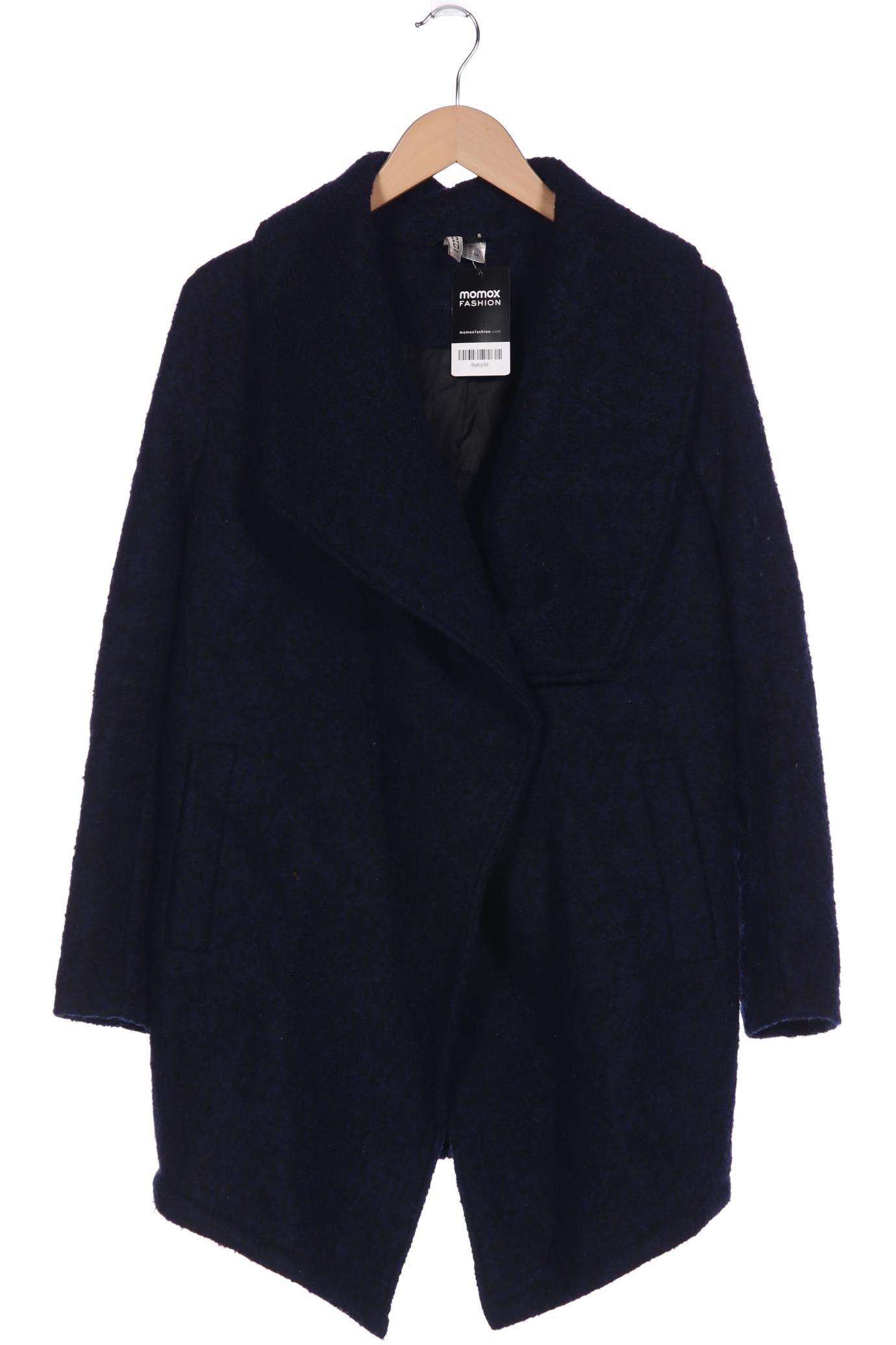 

H&M Damen Mantel, marineblau, Gr. 36