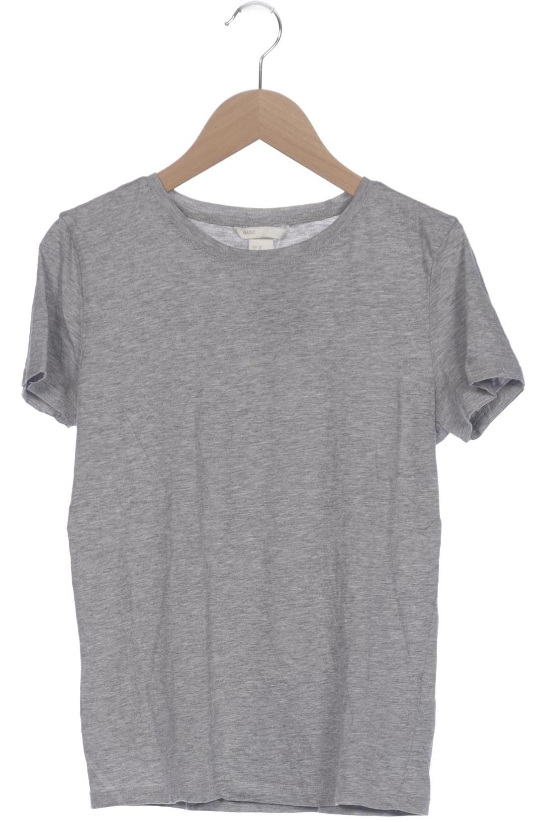 

H&M Damen T-Shirt, grau, Gr. 34