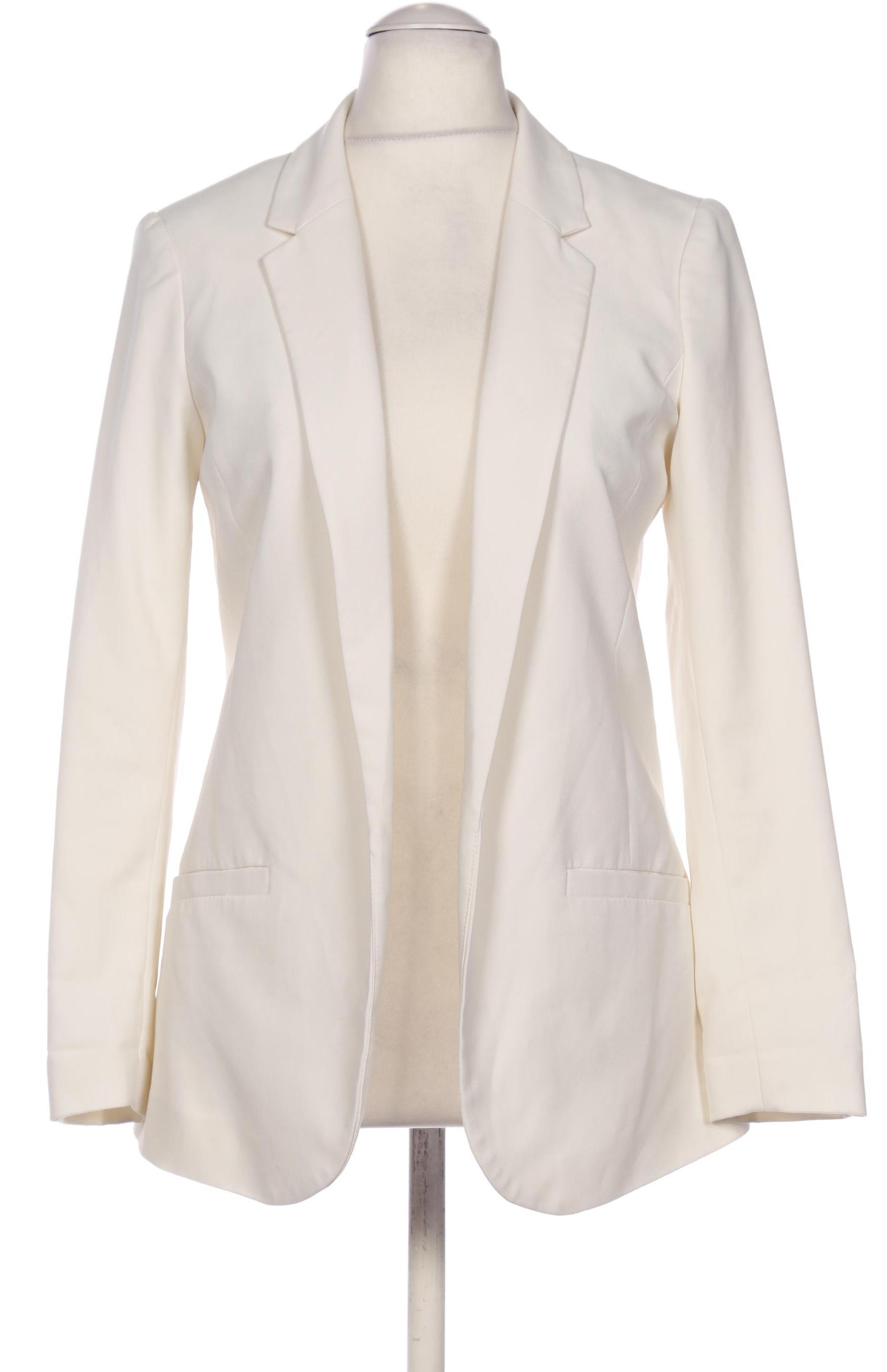 

H&M Damen Blazer, weiß, Gr. 38
