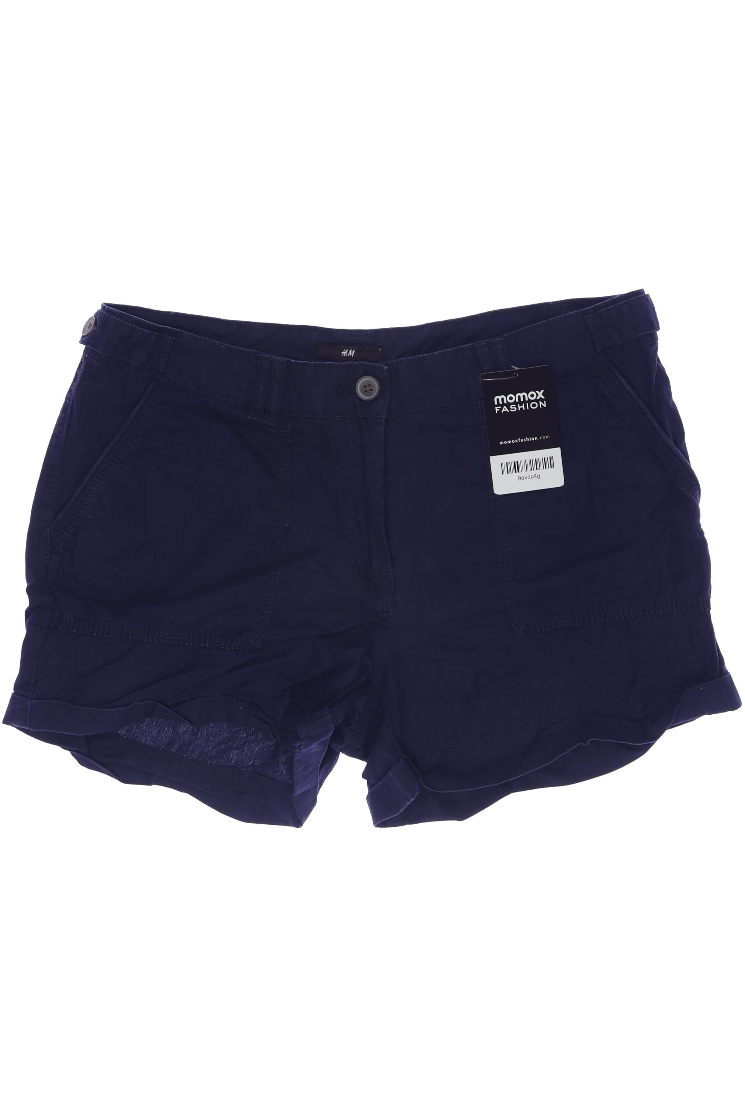 

H&M Damen Shorts, marineblau, Gr. 38