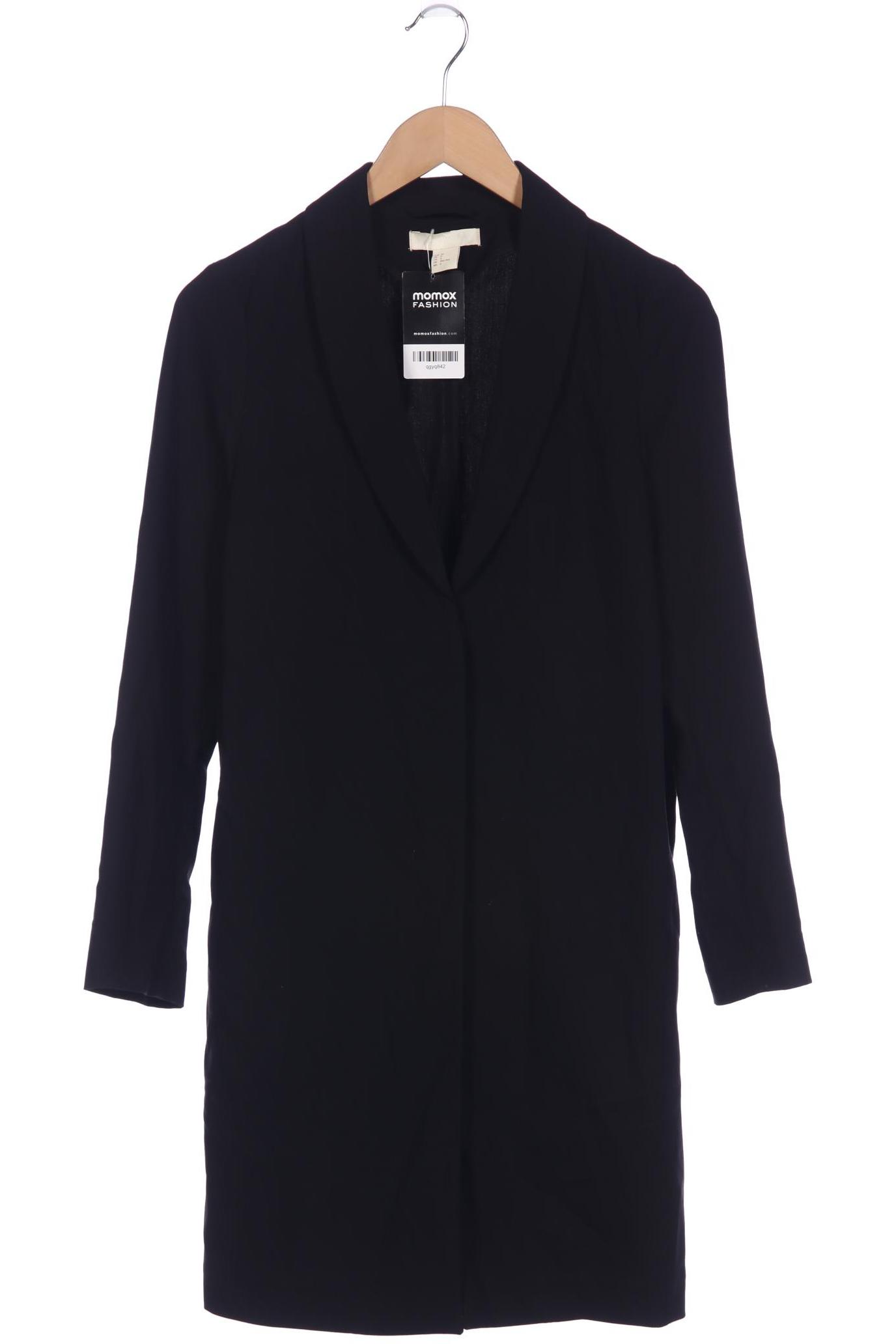 

H&M Damen Mantel, schwarz, Gr. 32
