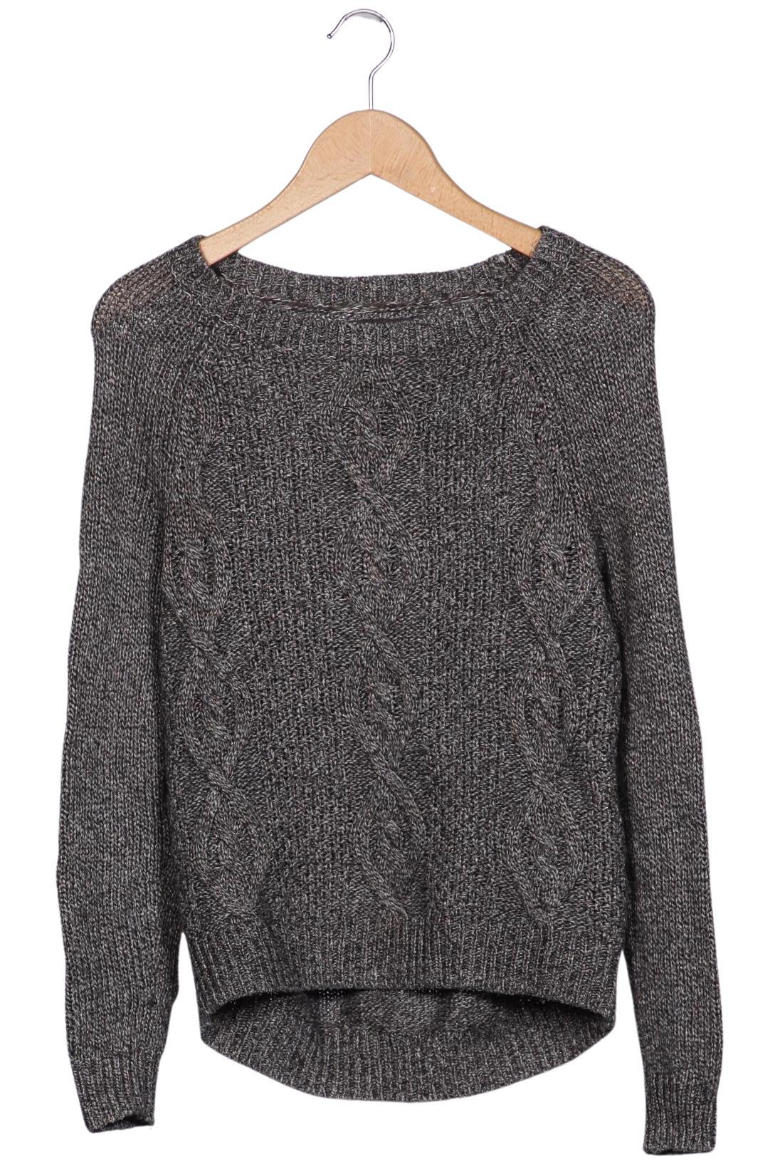 

H&M Damen Pullover, grau, Gr. 34