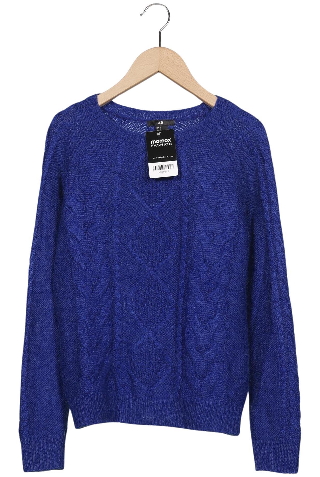 

H&M Damen Pullover, blau, Gr. 36