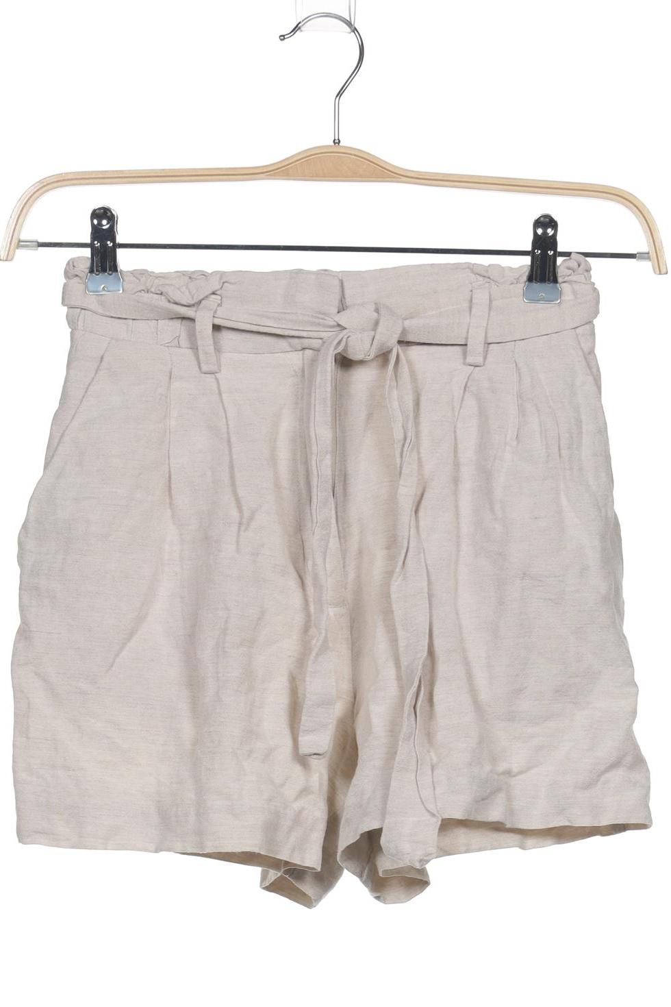 

H&M Damen Shorts, cremeweiß, Gr. 36