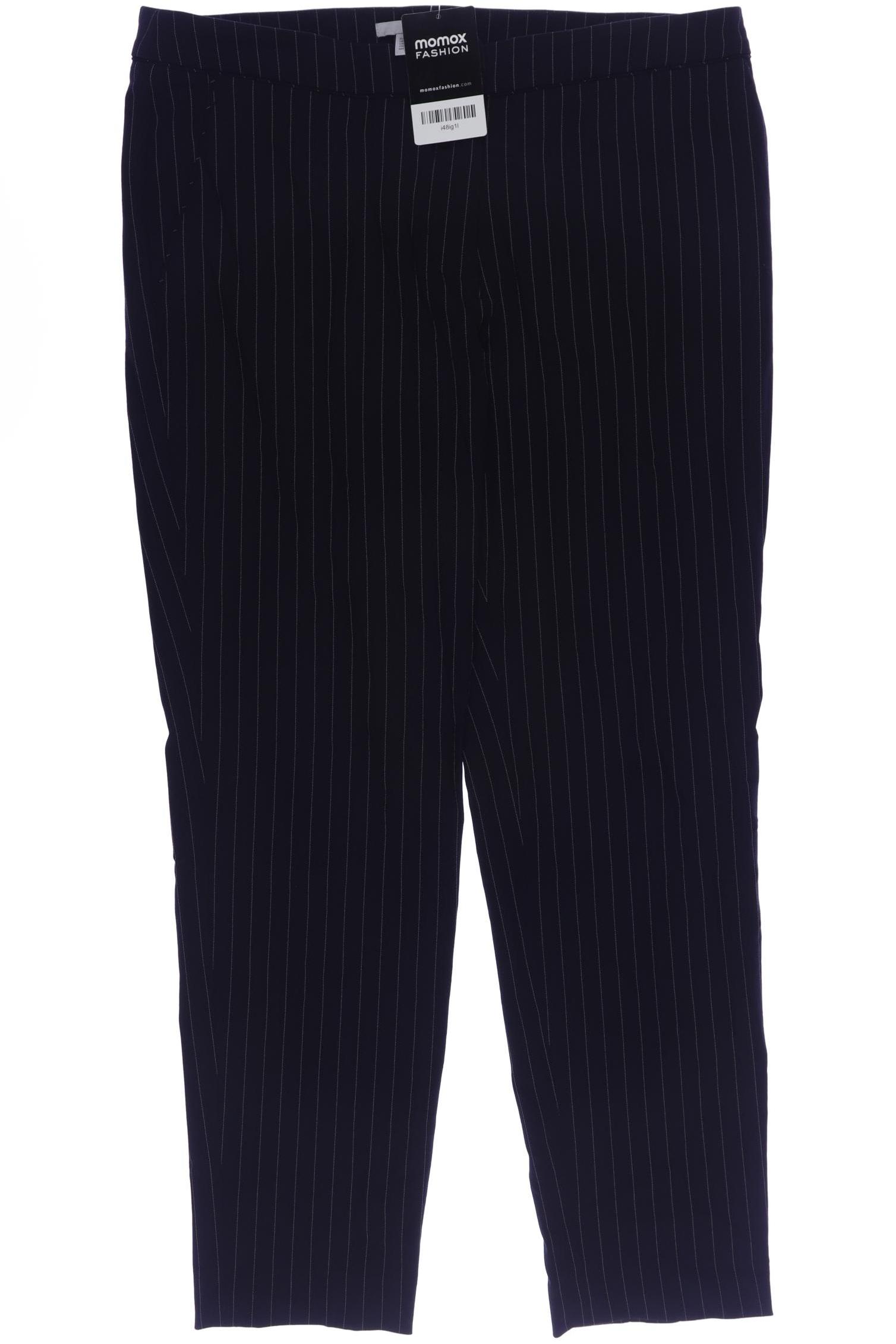 

H&M Damen Stoffhose, marineblau, Gr. 40