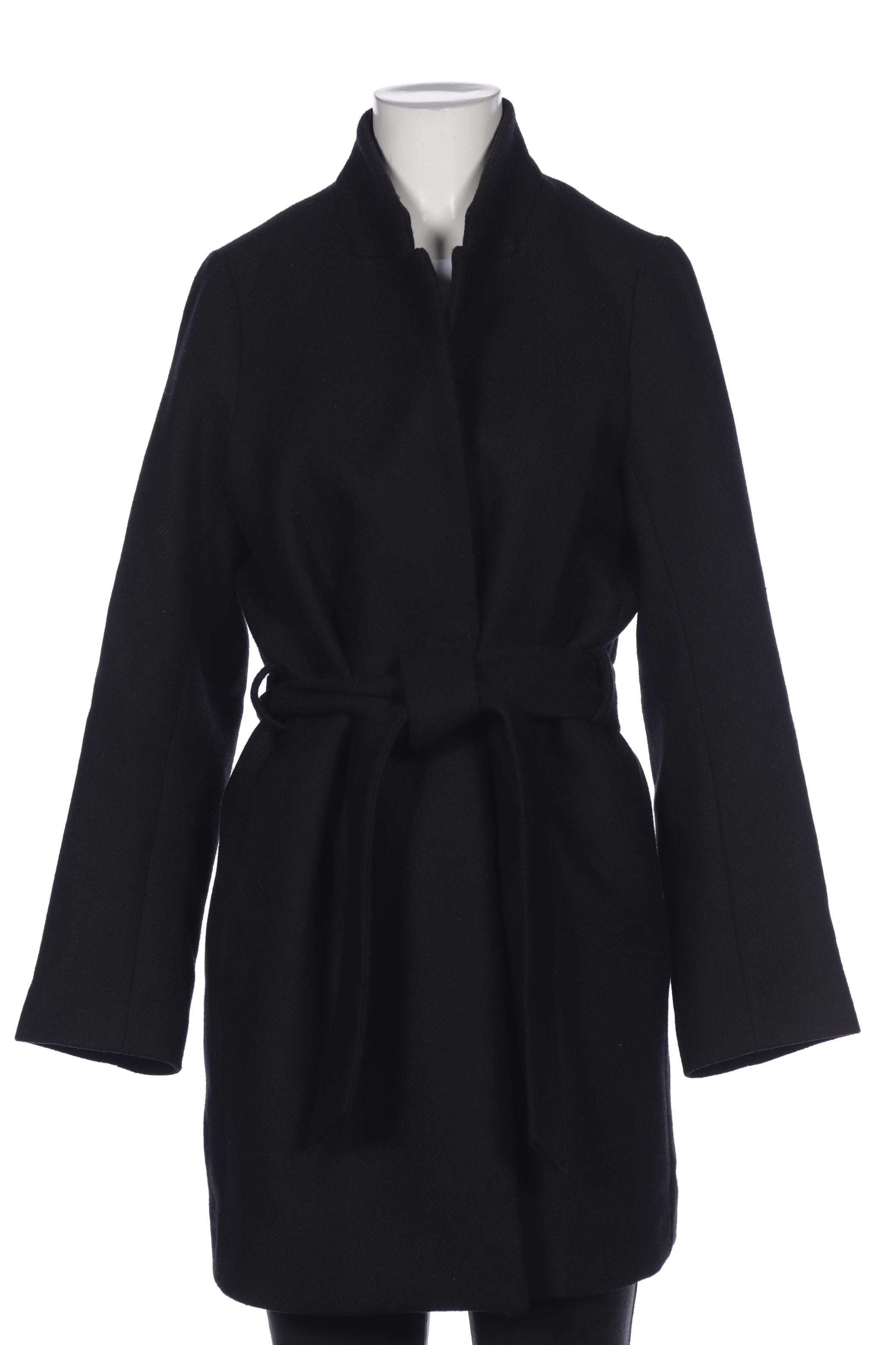 

H&M Damen Mantel, schwarz, Gr. 36