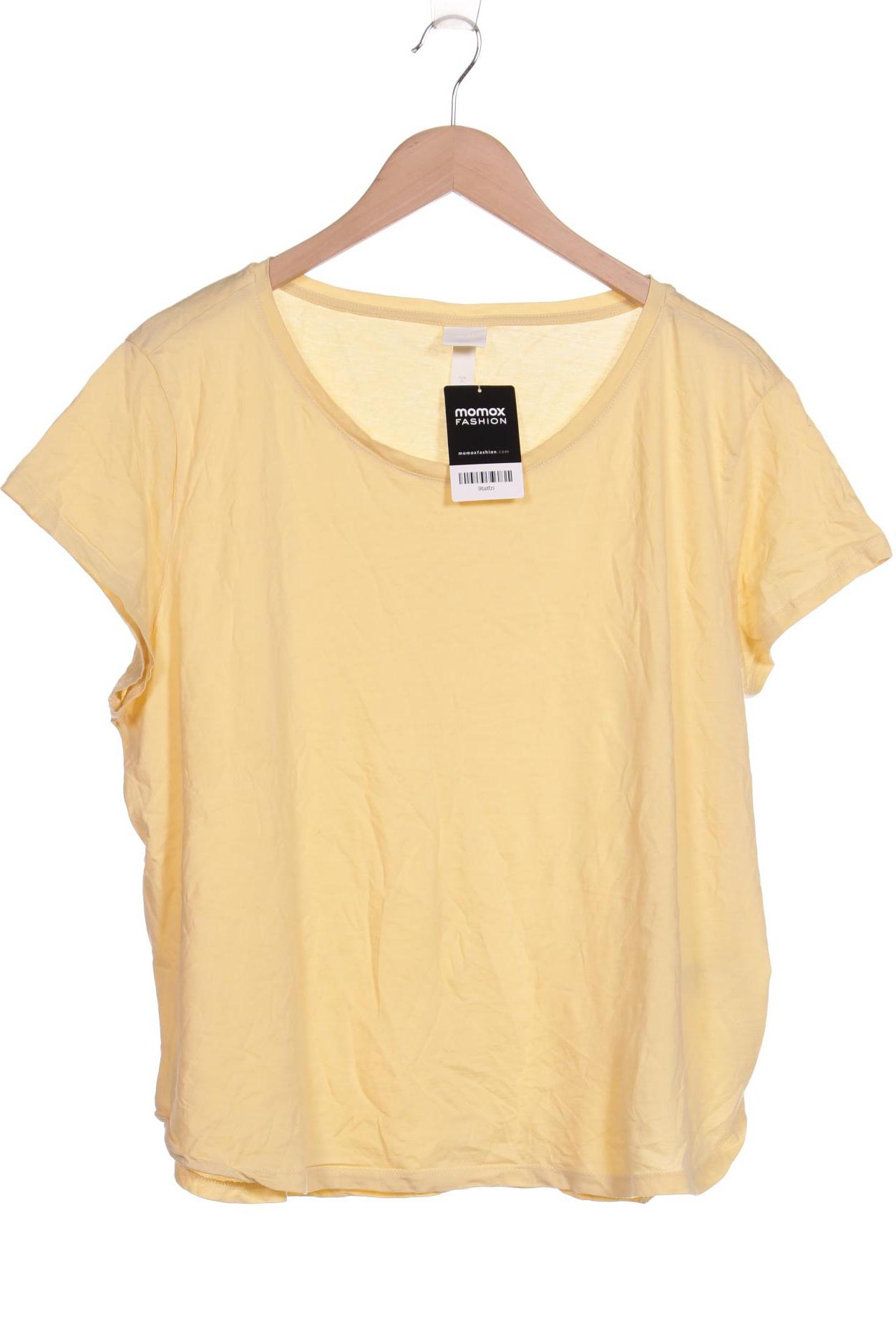 

H&M Damen T-Shirt, cremeweiß, Gr. 44