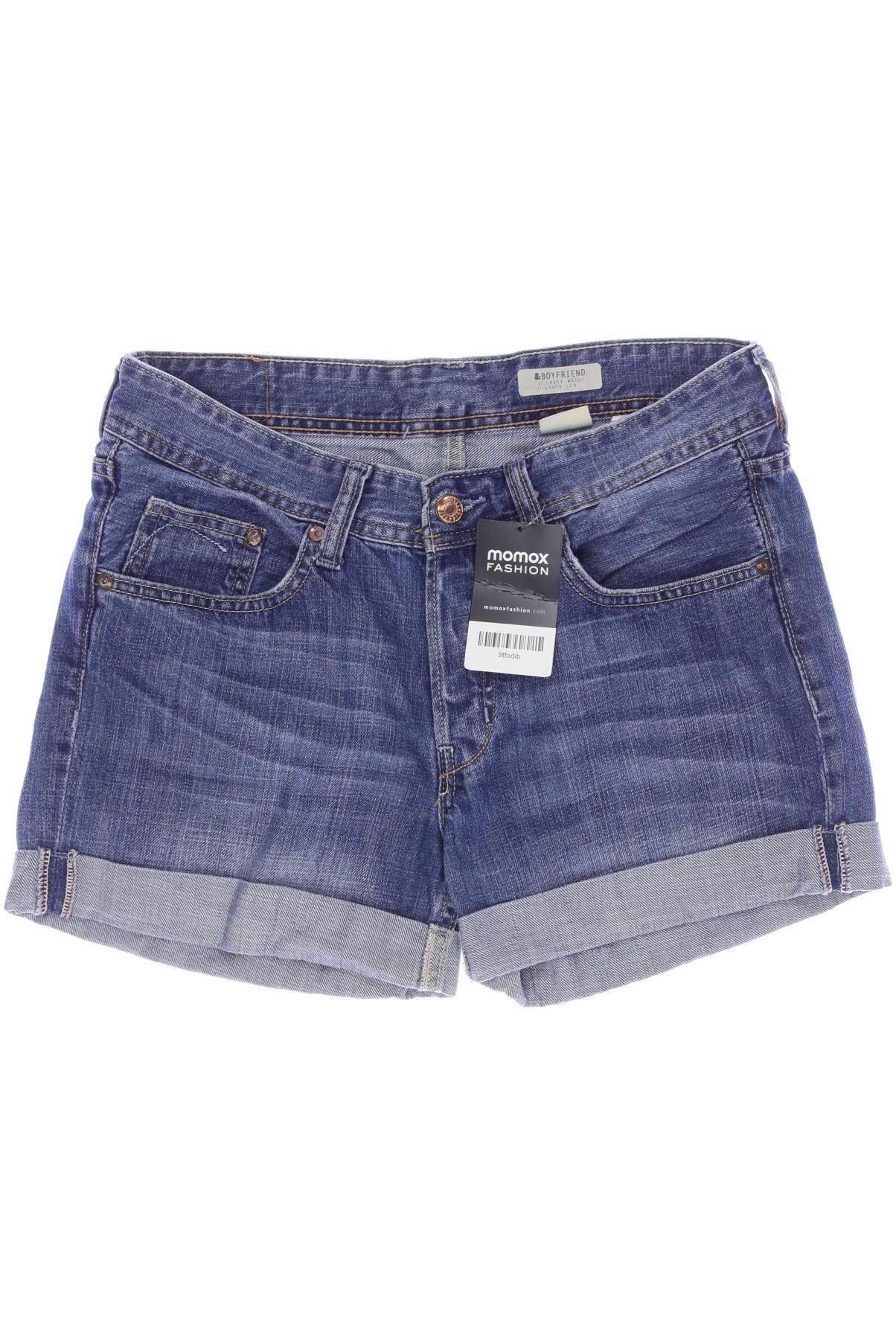 

H&M Damen Shorts, blau, Gr. 34