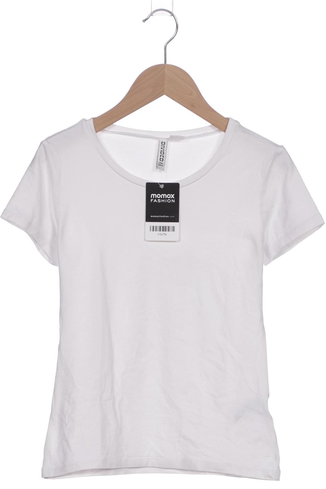 

H&M Damen T-Shirt, weiß, Gr. 36