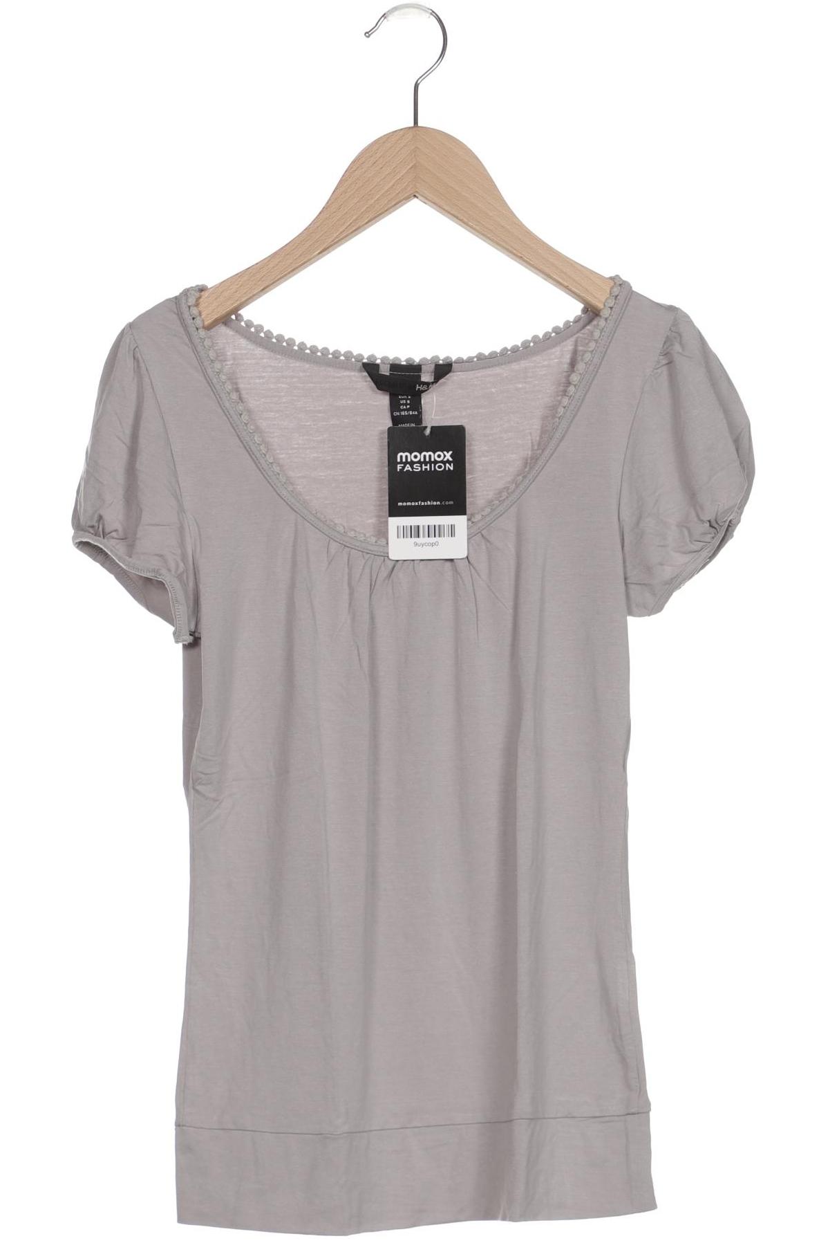

H&M Damen T-Shirt, grau, Gr. 36