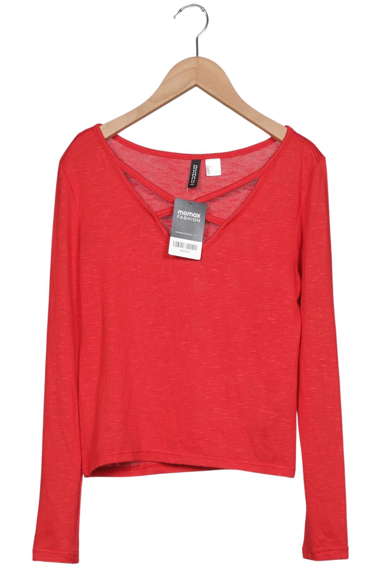 

H&M Damen Pullover, rot, Gr. 38