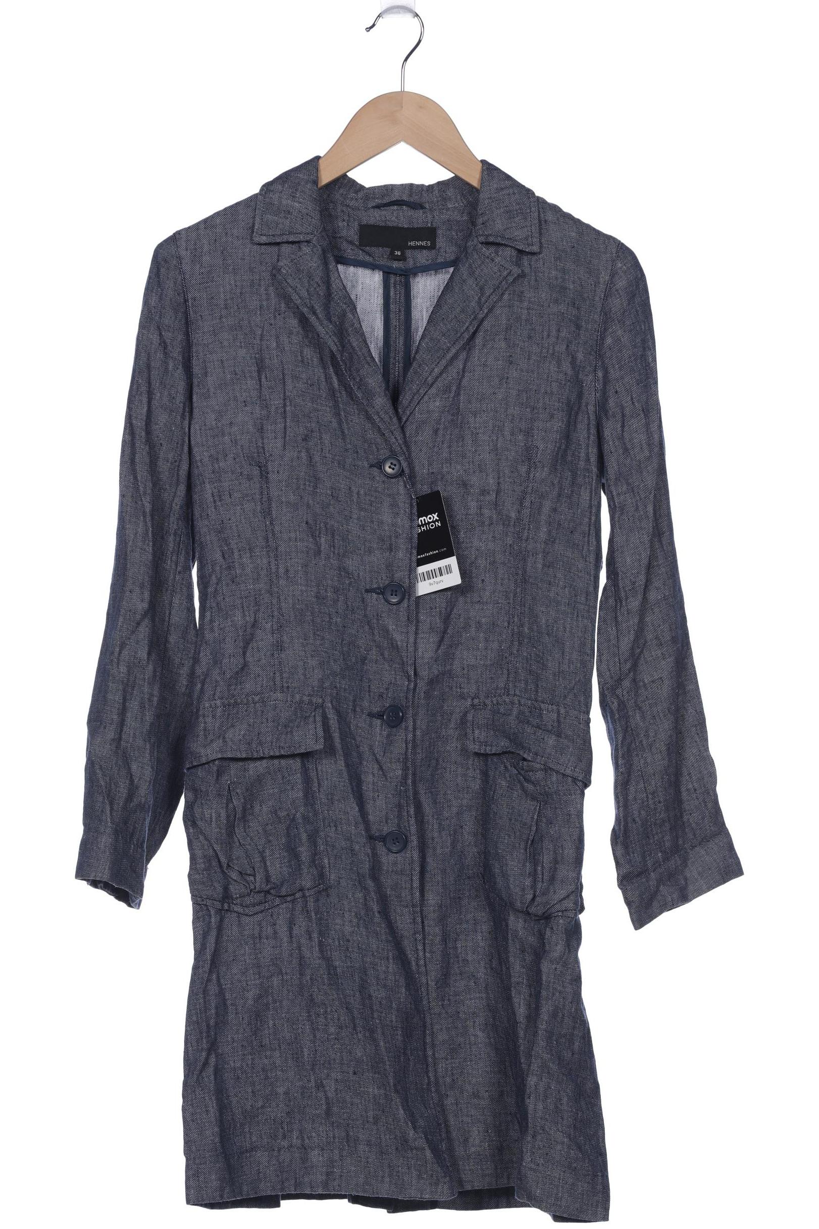 

H&M Damen Mantel, marineblau