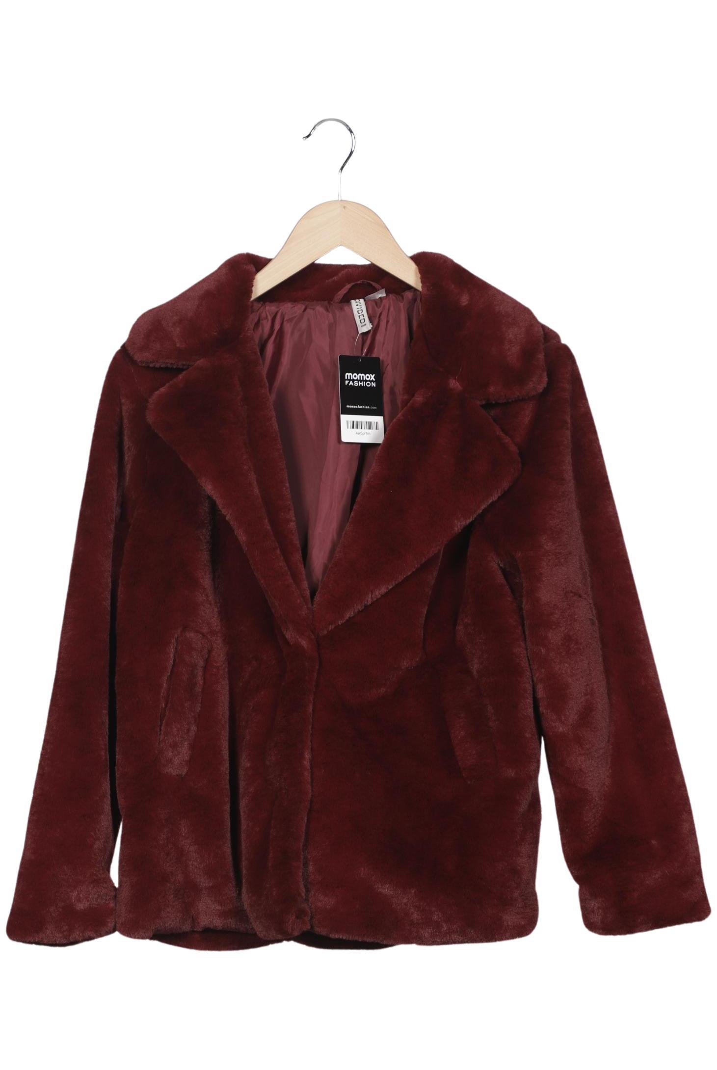 

H&M Damen Jacke, bordeaux, Gr. 38