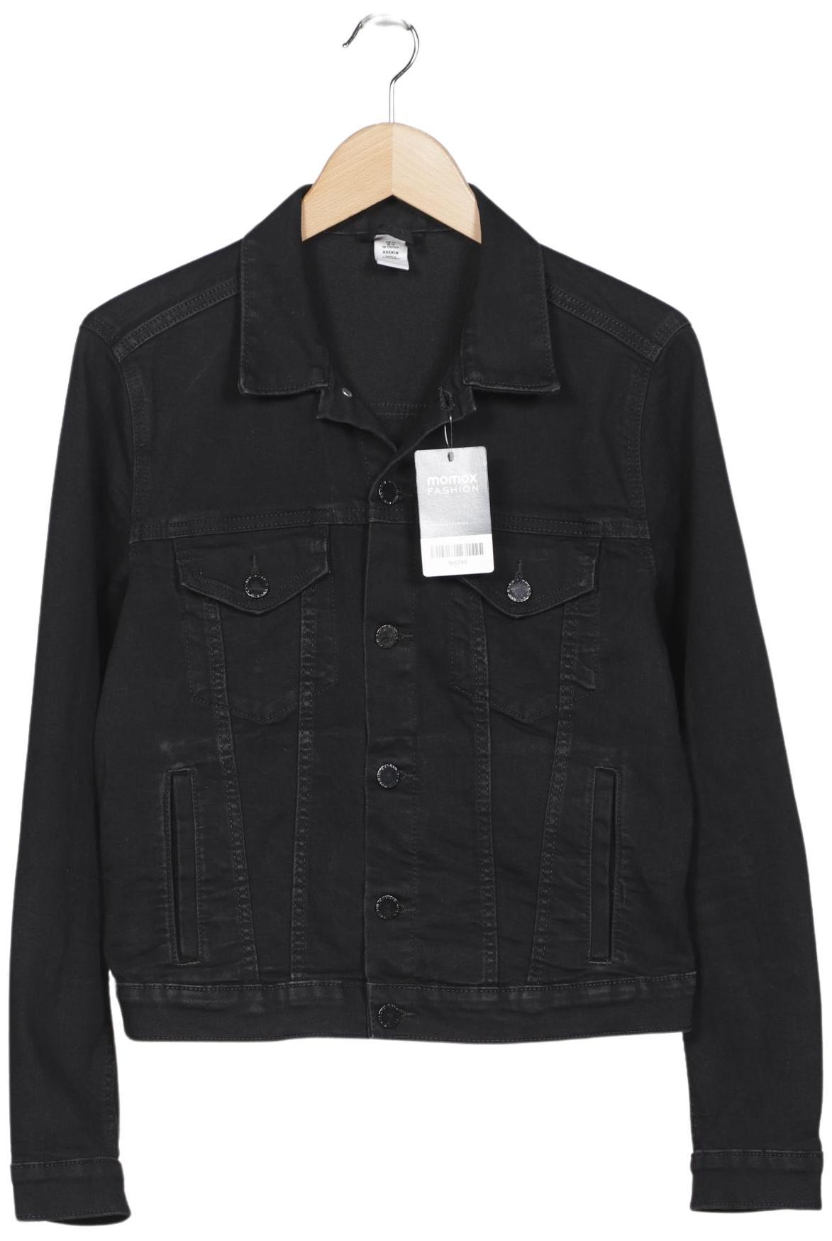 

H&M Damen Jacke, schwarz, Gr. 42