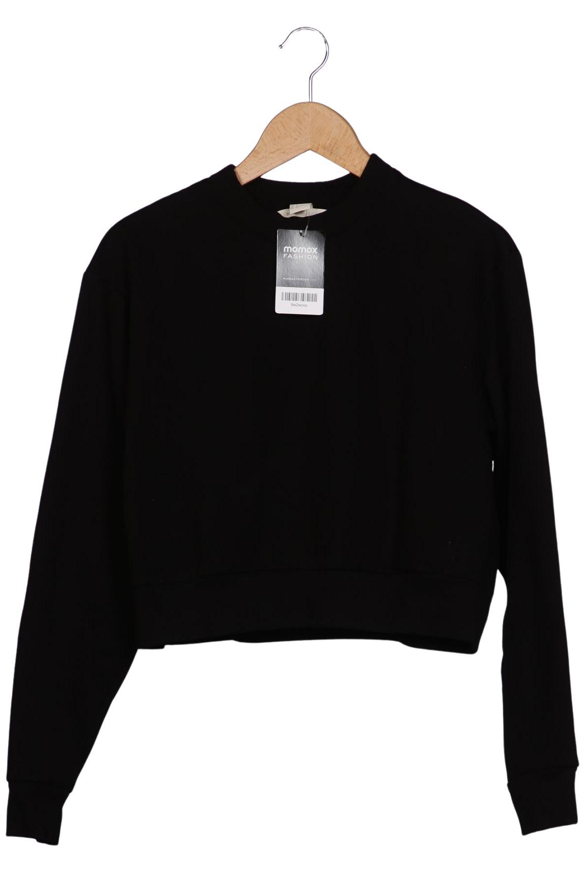 

H&M Damen Sweatshirt, schwarz, Gr. 36