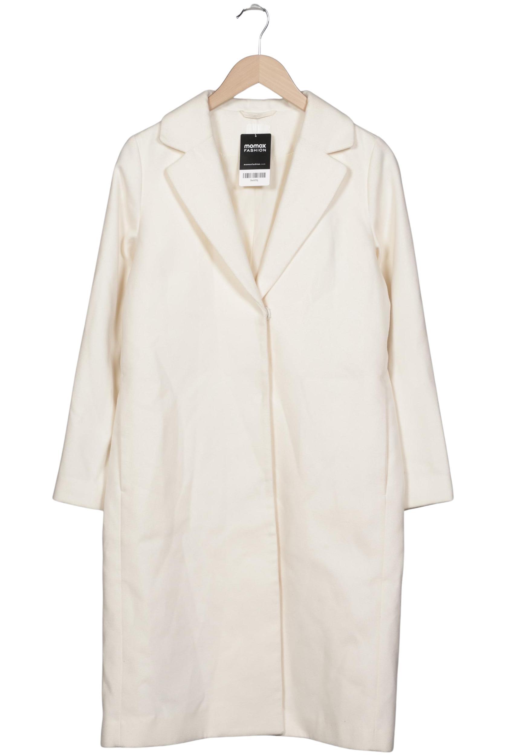 

H&M Damen Mantel, cremeweiß, Gr. 38