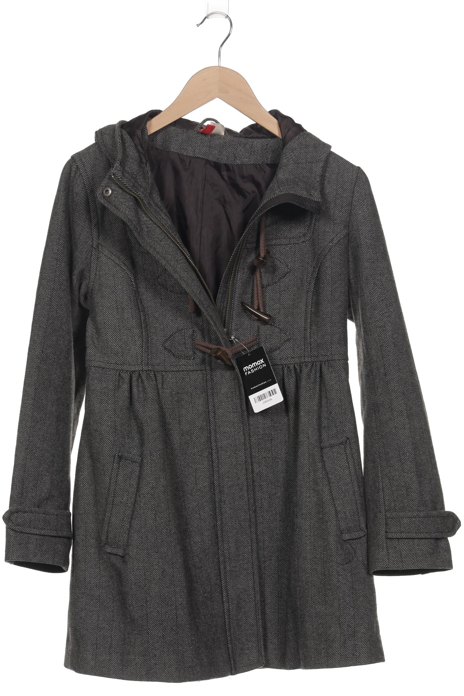 

H&M Damen Mantel, schwarz, Gr. 40