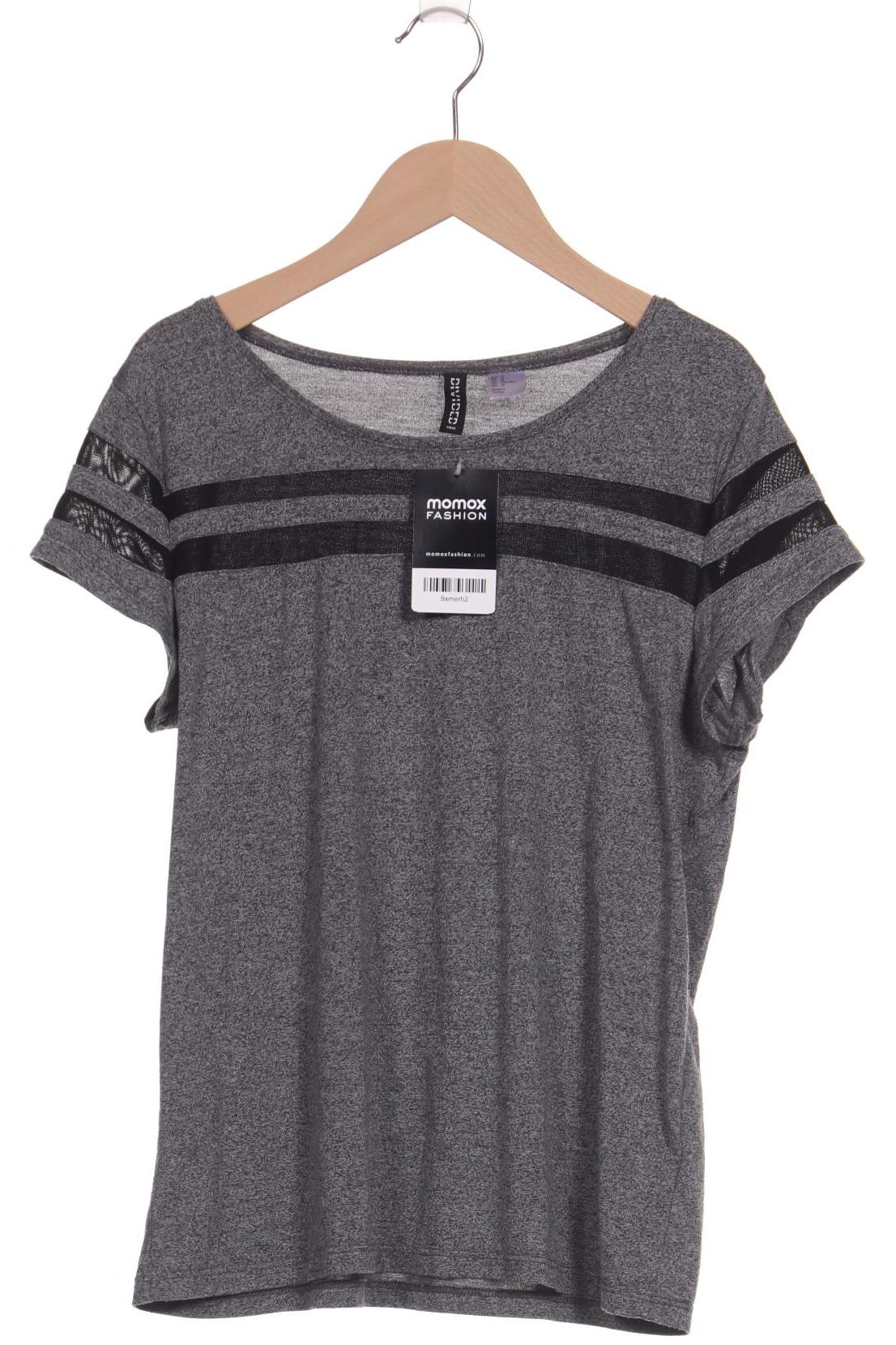 

H&M Damen T-Shirt, grau, Gr. 38