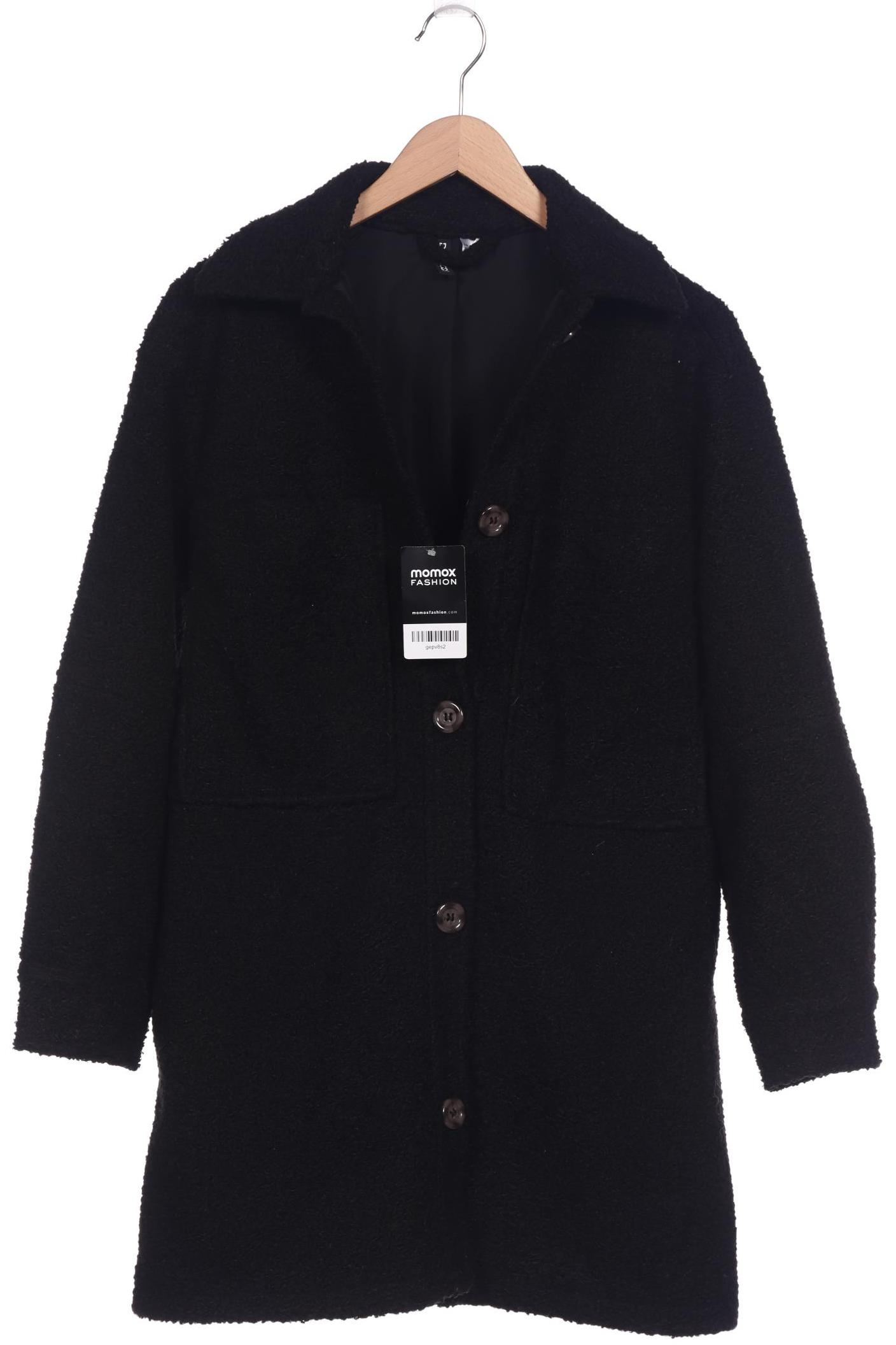 

H&M Damen Mantel, schwarz, Gr. 34