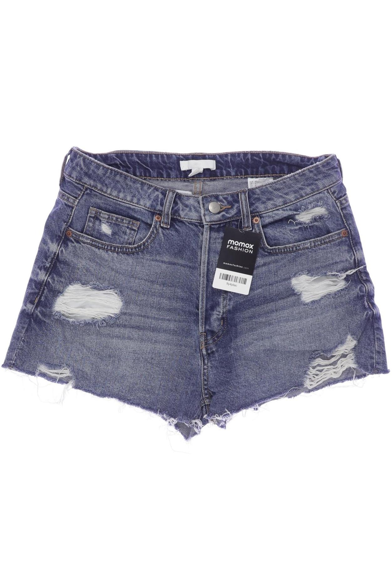 

H&M Damen Shorts, blau, Gr. 40