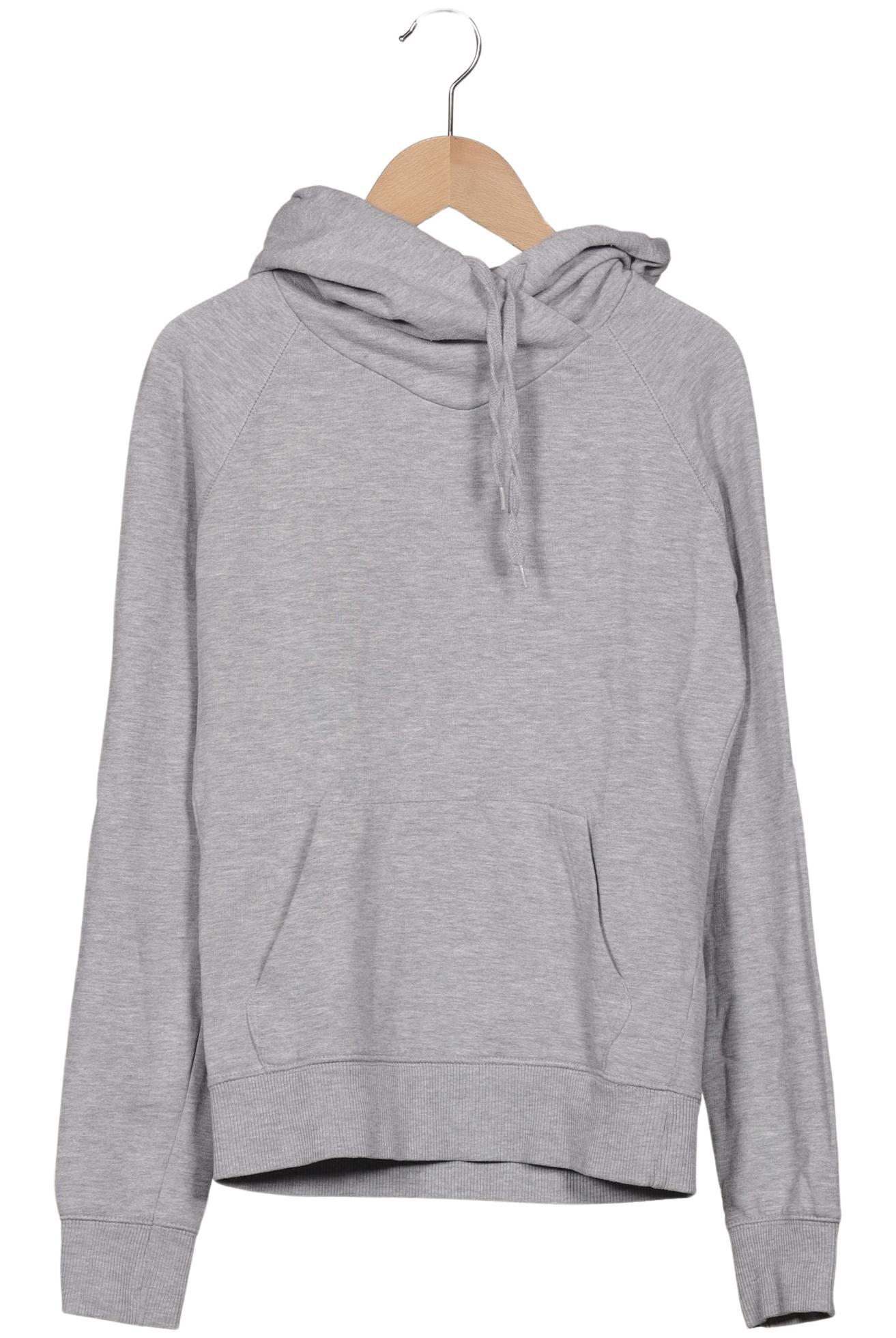 

H&M Damen Kapuzenpullover, grau, Gr. 36