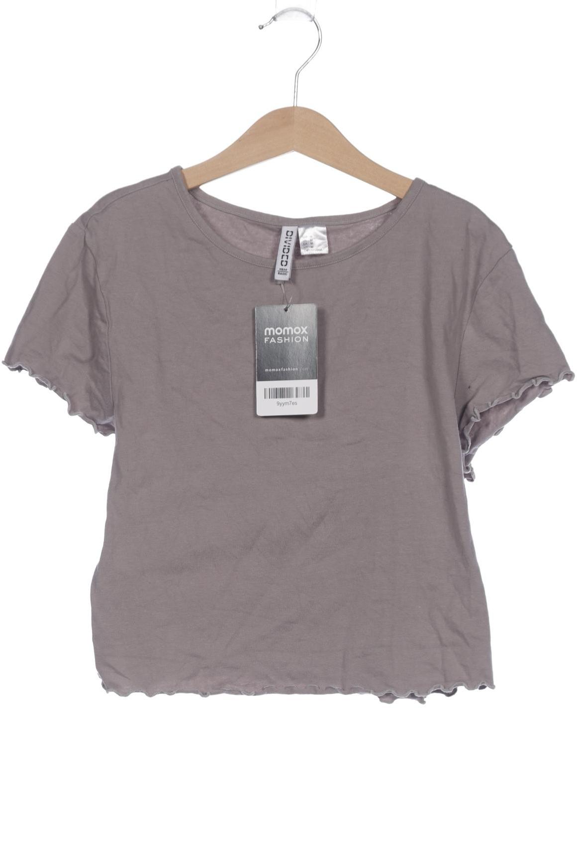 

H&M Damen T-Shirt, grau, Gr. 38