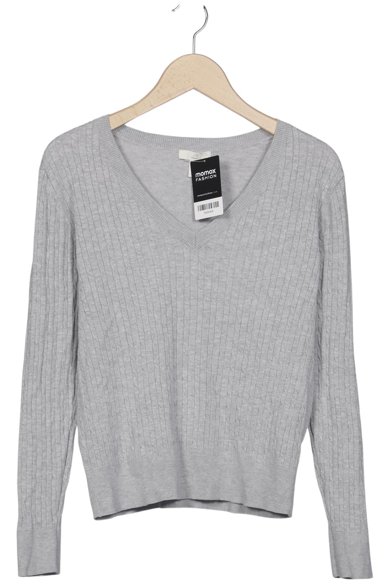 

H&M Damen Pullover, grau, Gr. 36