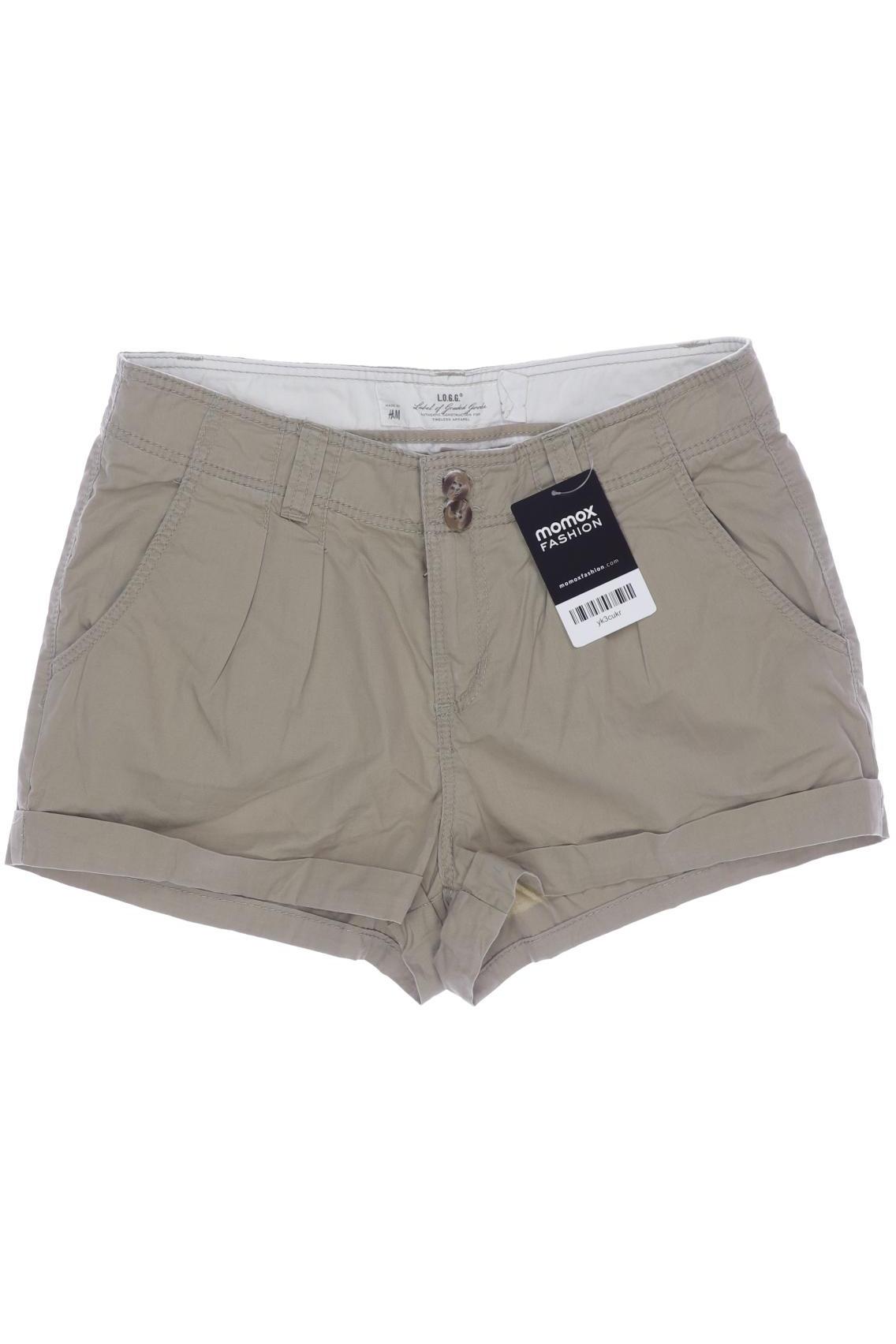 

H&M Damen Shorts, beige, Gr. 34