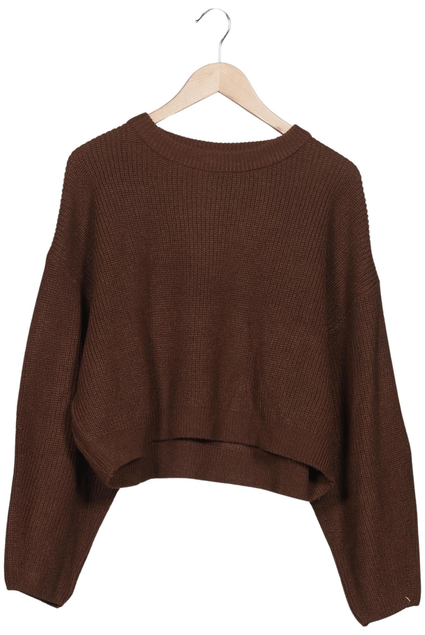 

H&M Damen Pullover, braun, Gr. 44