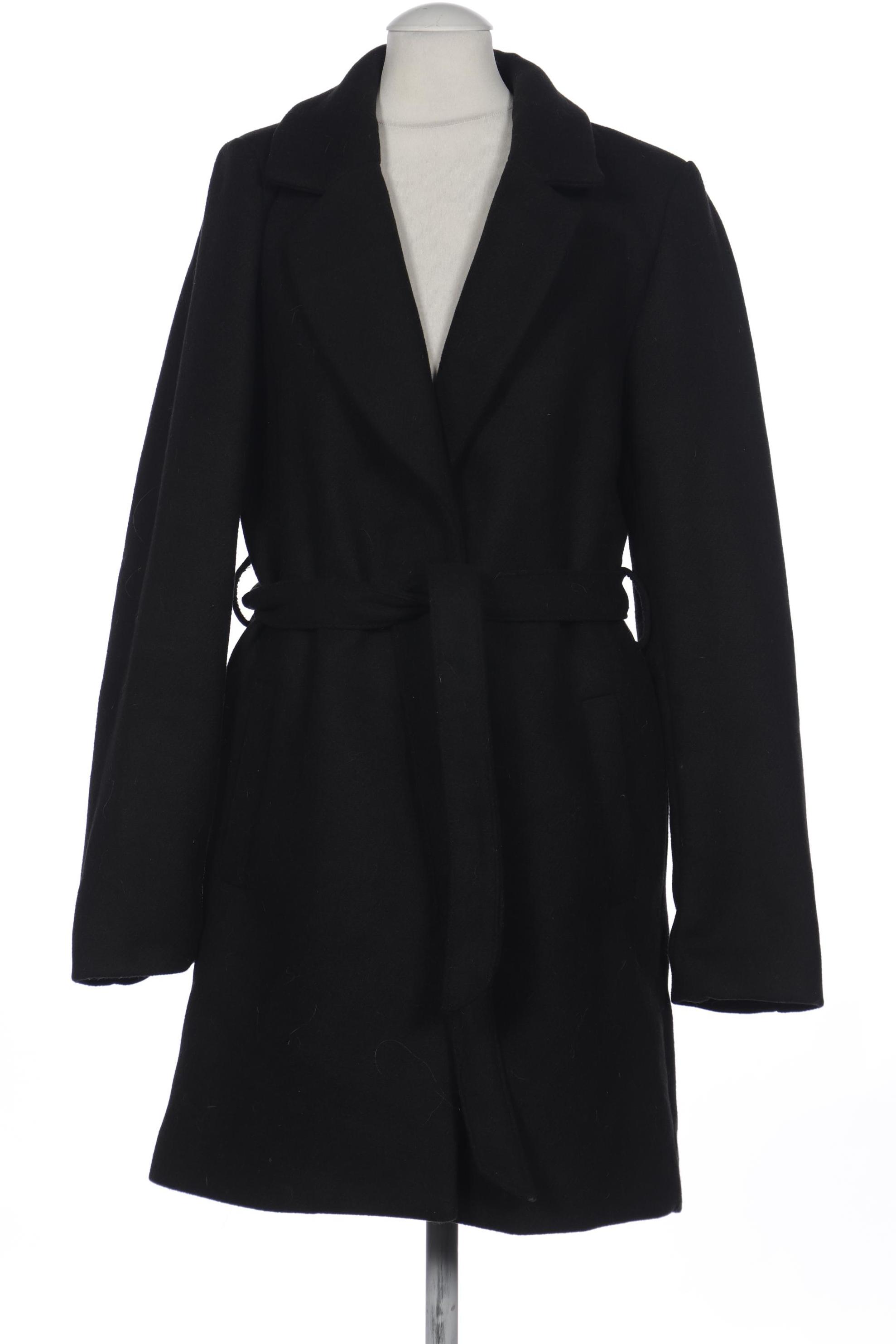 

H&M Damen Mantel, schwarz