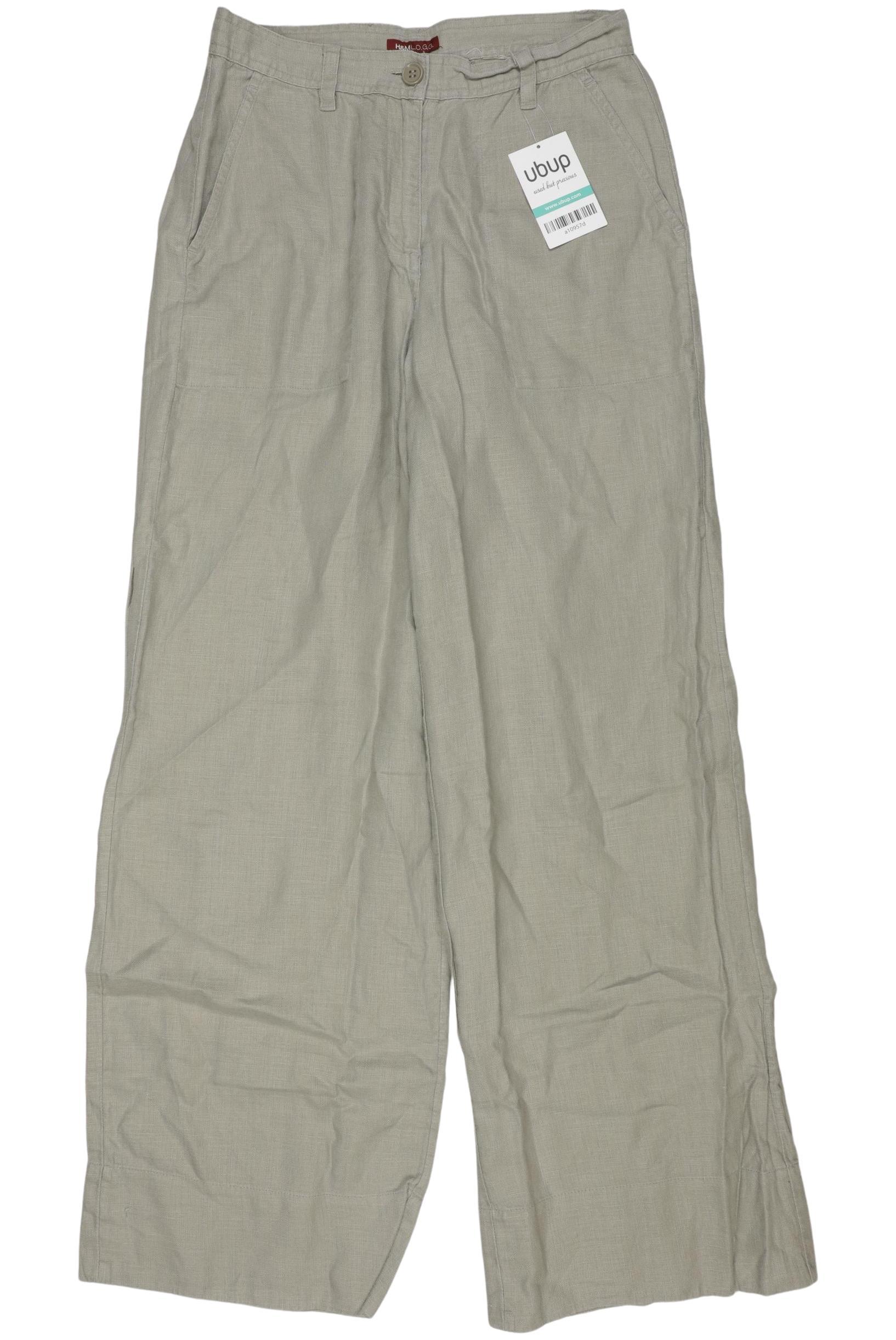 

H&M Damen Stoffhose, grau, Gr. 27