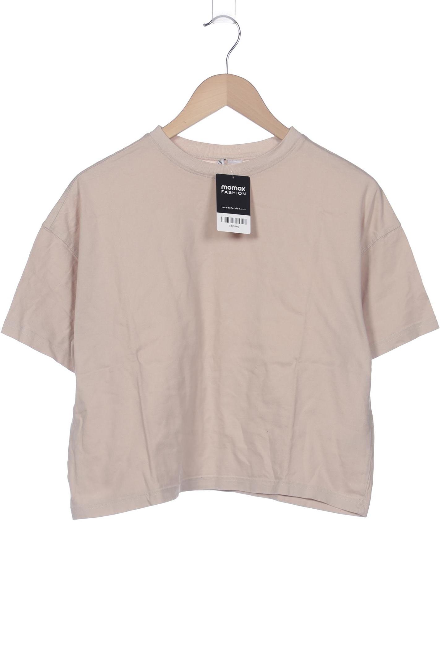 

H&M Damen T-Shirt, beige, Gr. 36