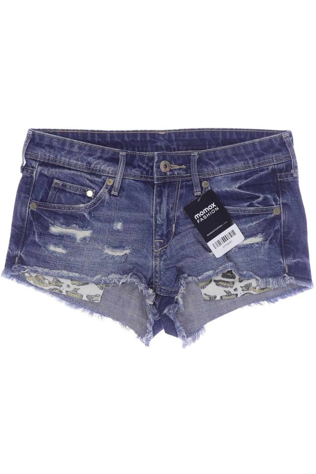 

H&M Damen Shorts, marineblau, Gr. 34